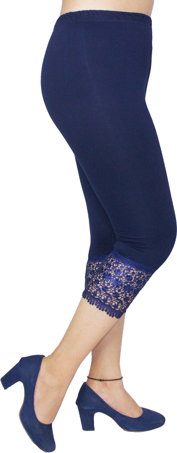 Image of pinkshell Women Blue Capri