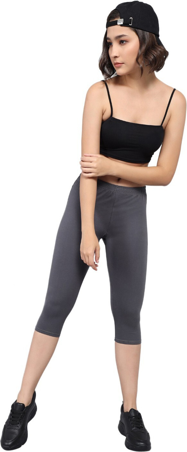Image of NGT Women Grey Capri