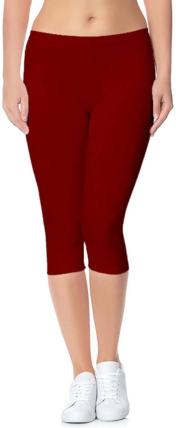 ABNF Women Maroon Capri