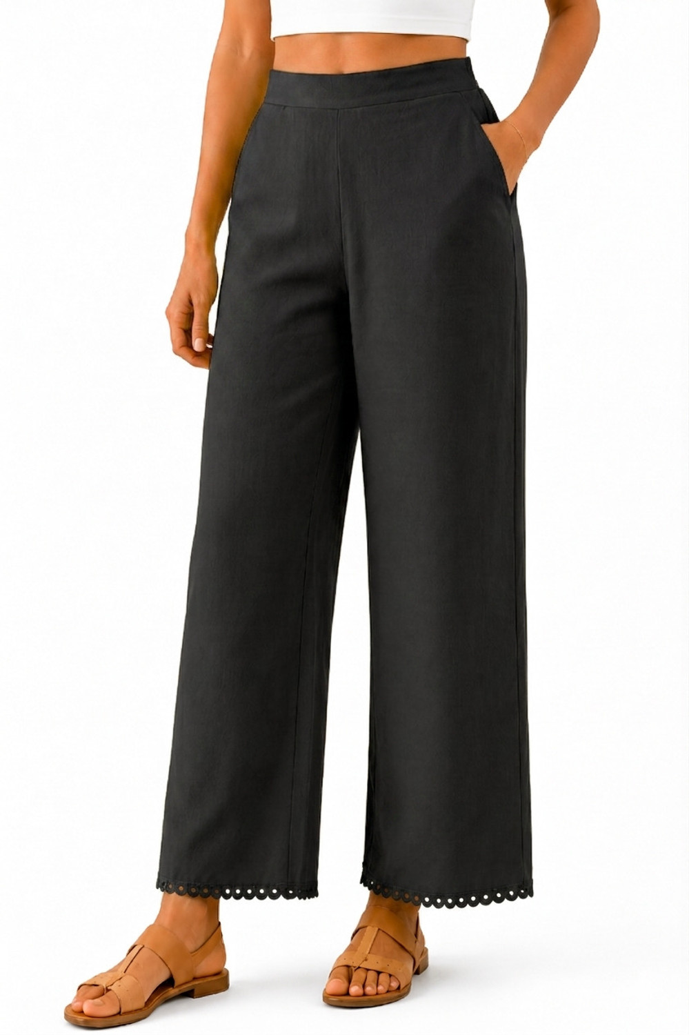 Image of Ramyaa Fabs Loose Fit Women Multicolor Trousers