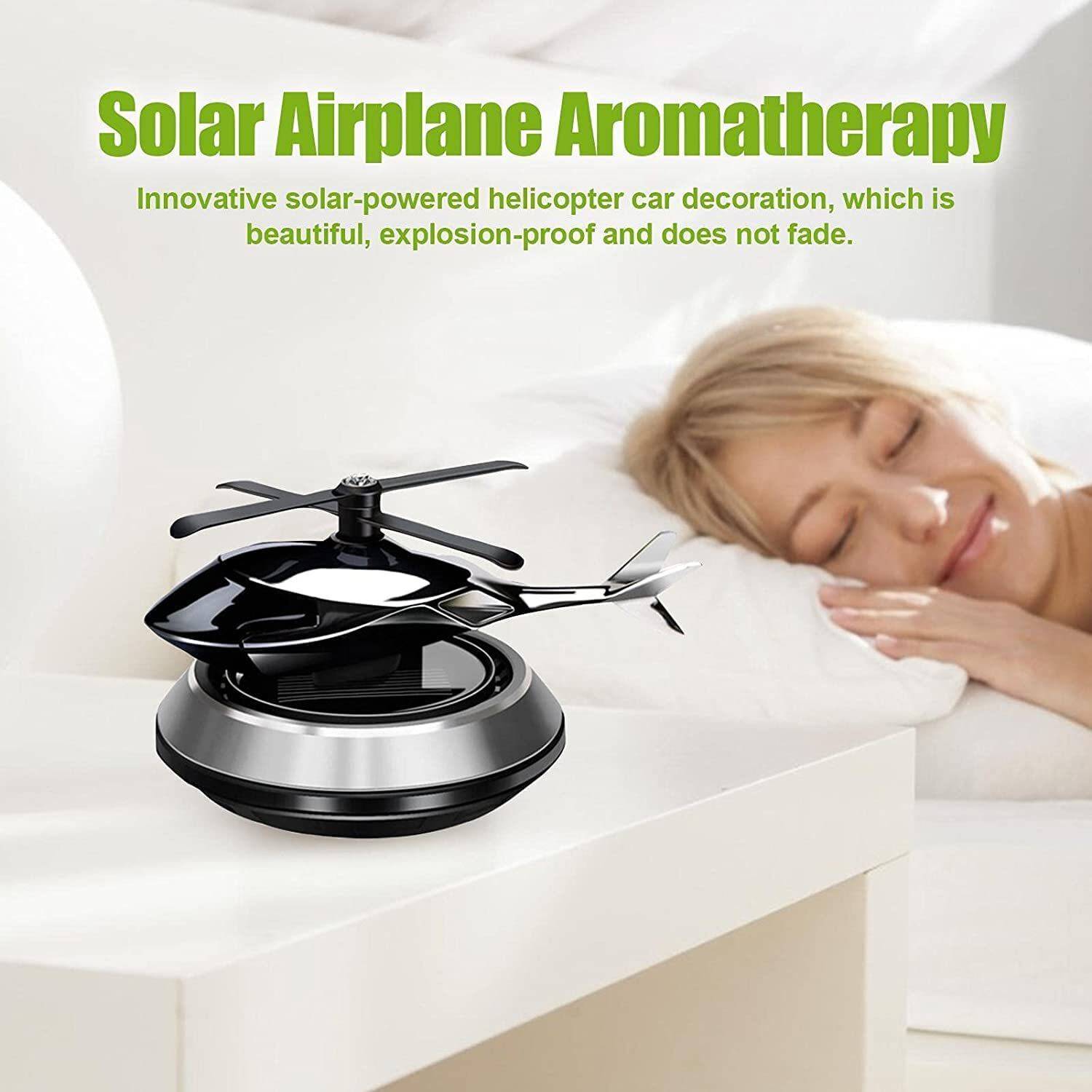 ModishOmbre Solar Helicopter Car Aromatherapy - Image 2