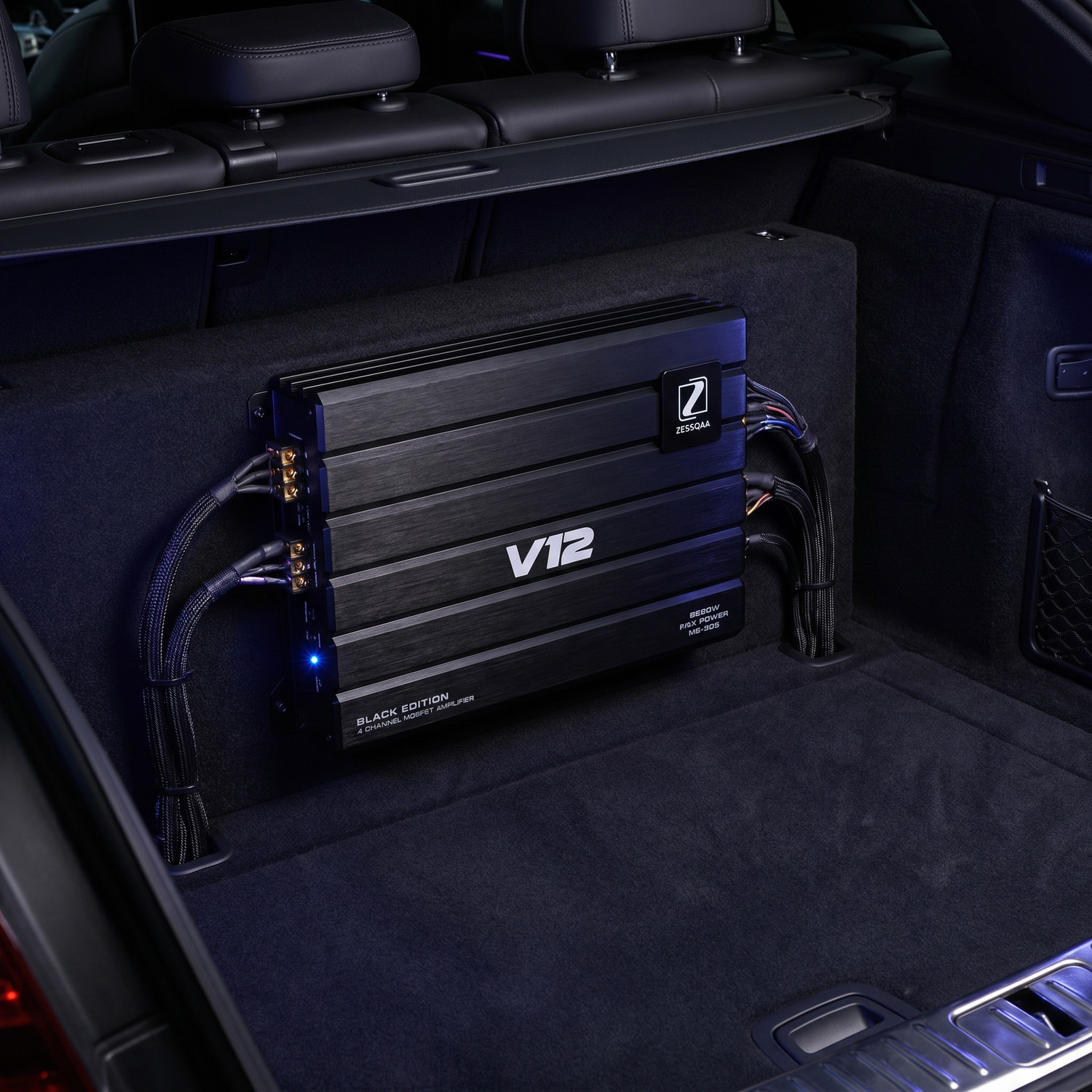 Image of ZESSQAA Black Series Multi Class AB Car Amplifier