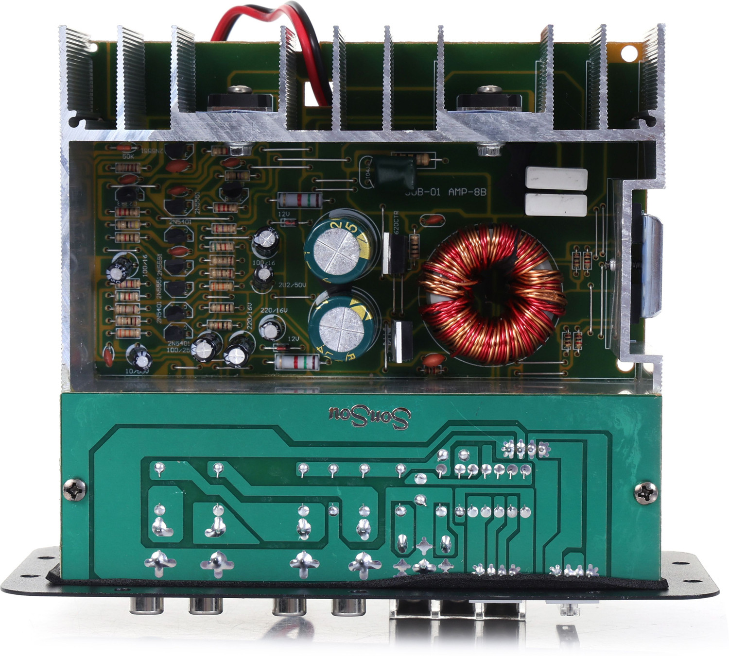 Image of EASEZAP 200W Pure Bass Amplifier board for 8, 10 & 12 inch Sub-woofer speaker Mono Class AB Car Amplifier
