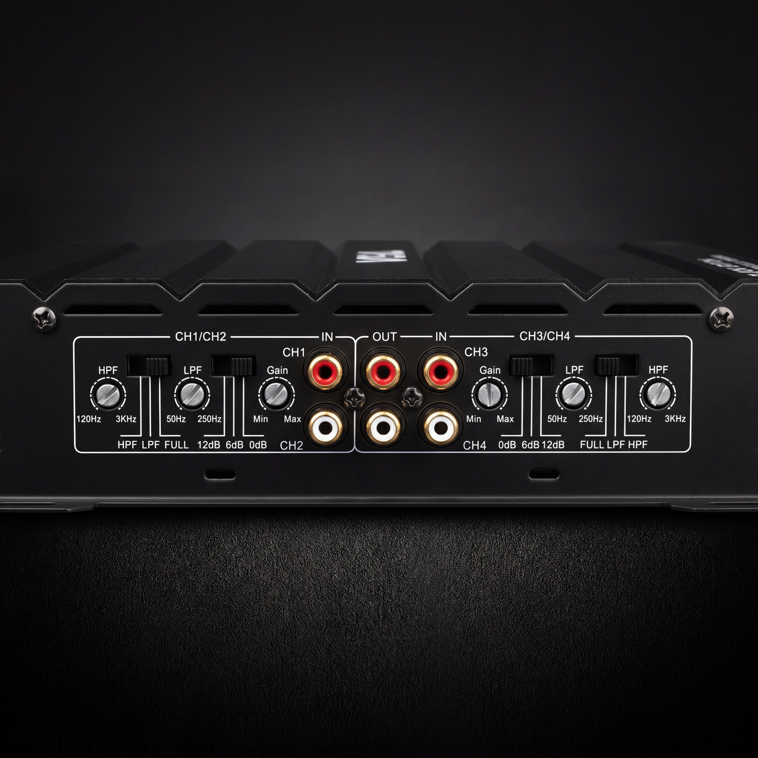 Image of ZESSQAA Black Series Multi Class AB Car Amplifier