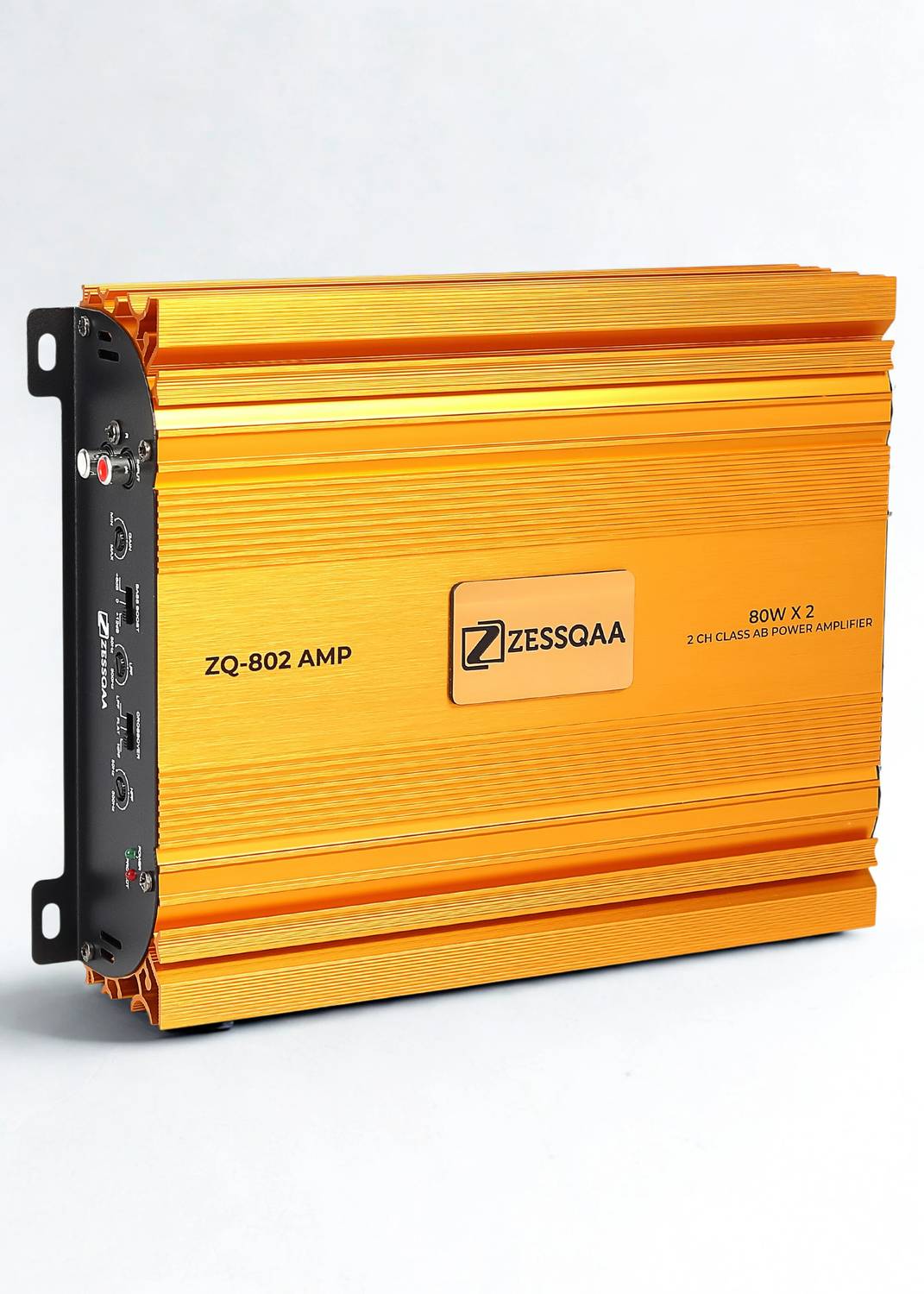 ZESSQAA ZQ-802 2 Channel 80W Car Amplifier - Image 1