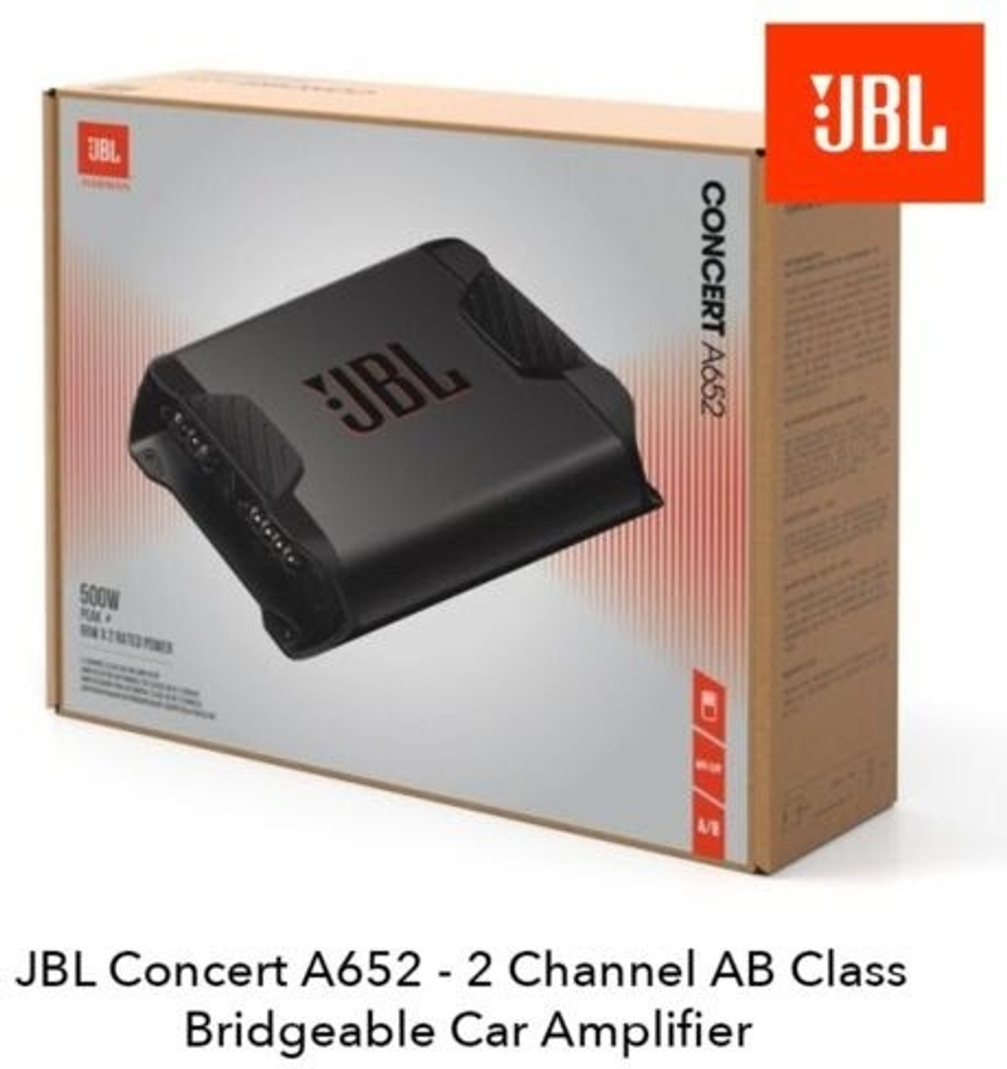 Image of JBL A652 Two Class AB Car Amplifier