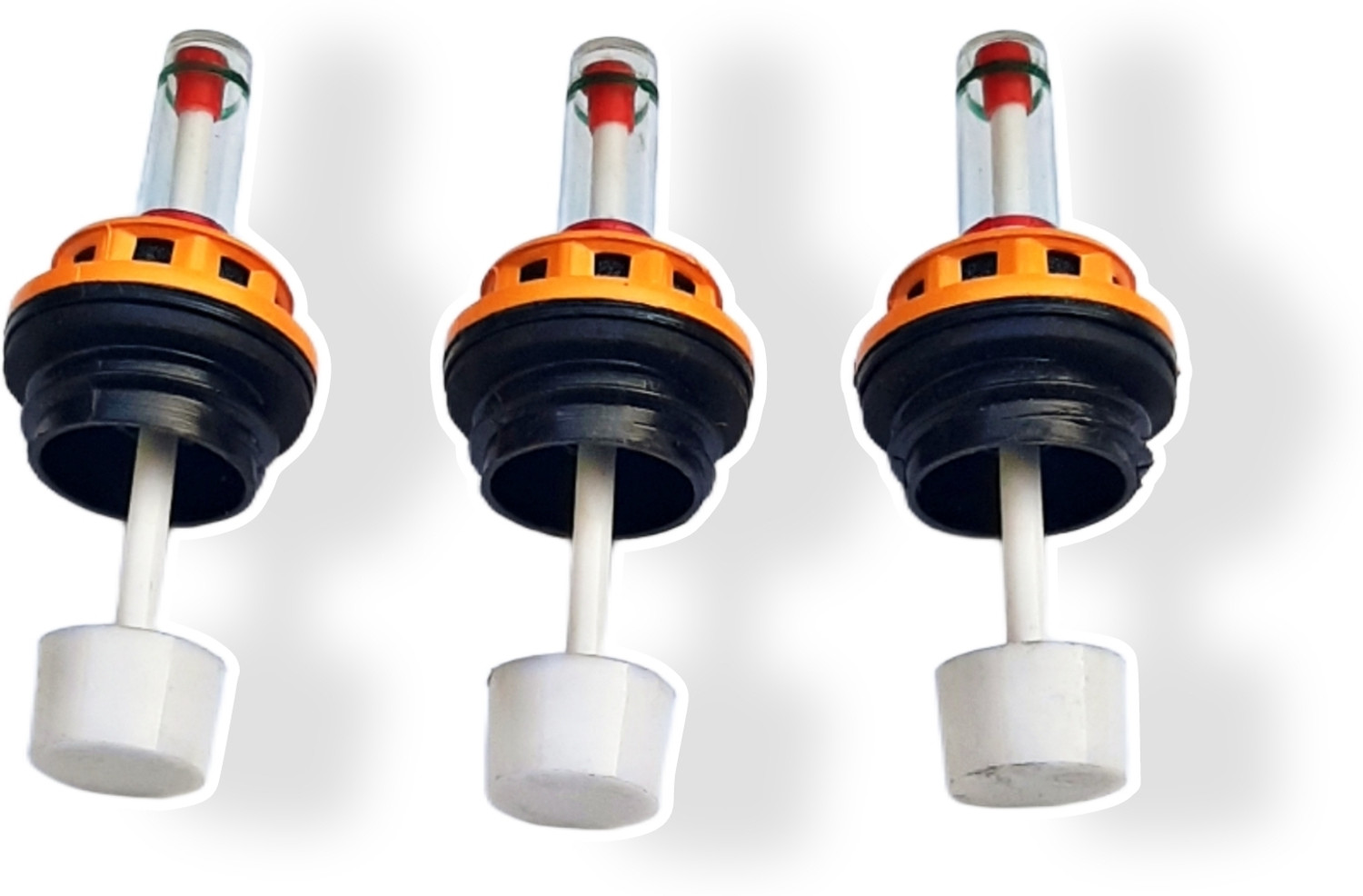 Image of ELearner ETL Exide Inverter Battery Water Level Indicator Cap 6Pc 27MM Only Exide Battery Car Battery Tray