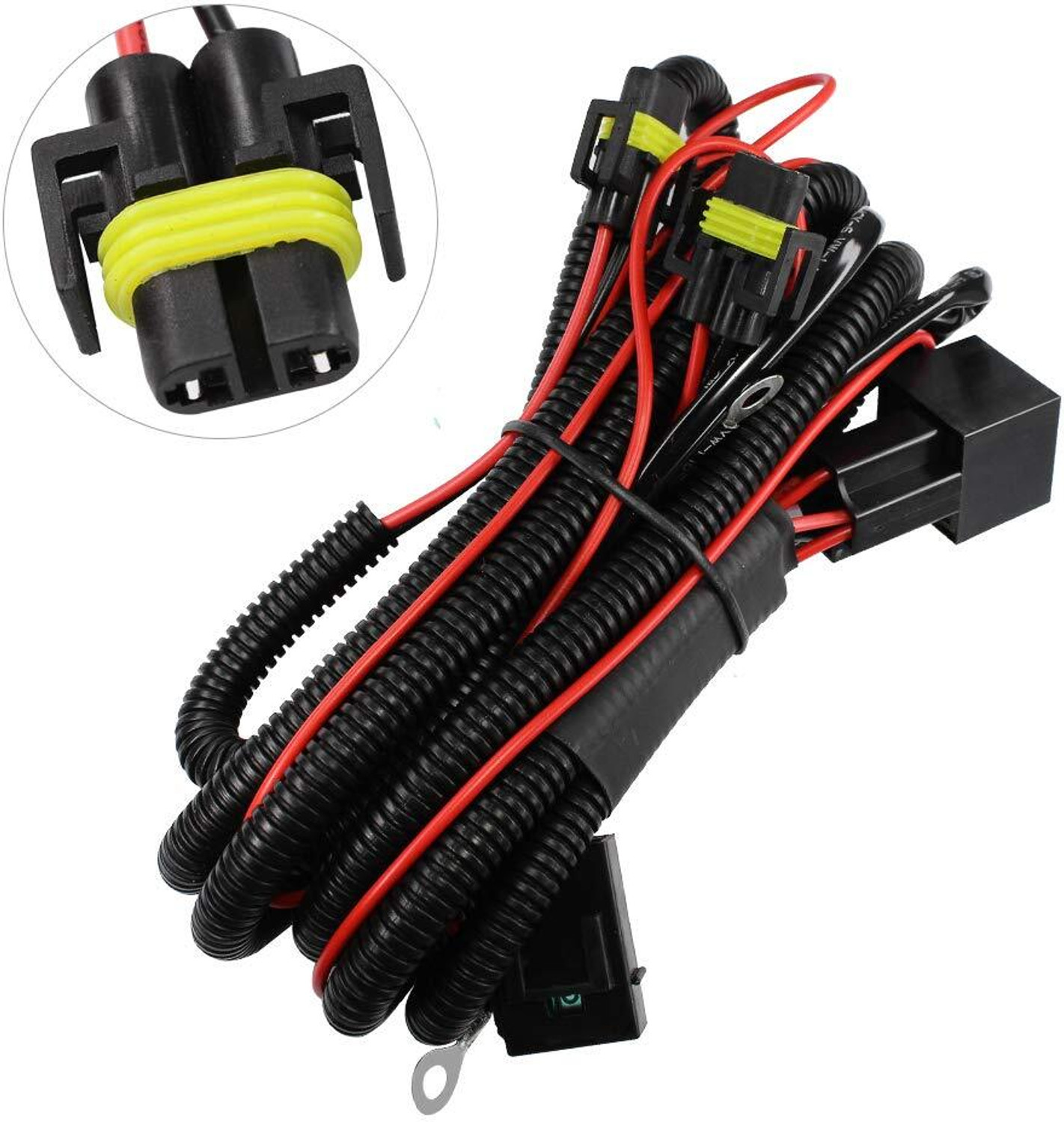 Image of aceoto h8wiringkit Car Bulb Holder