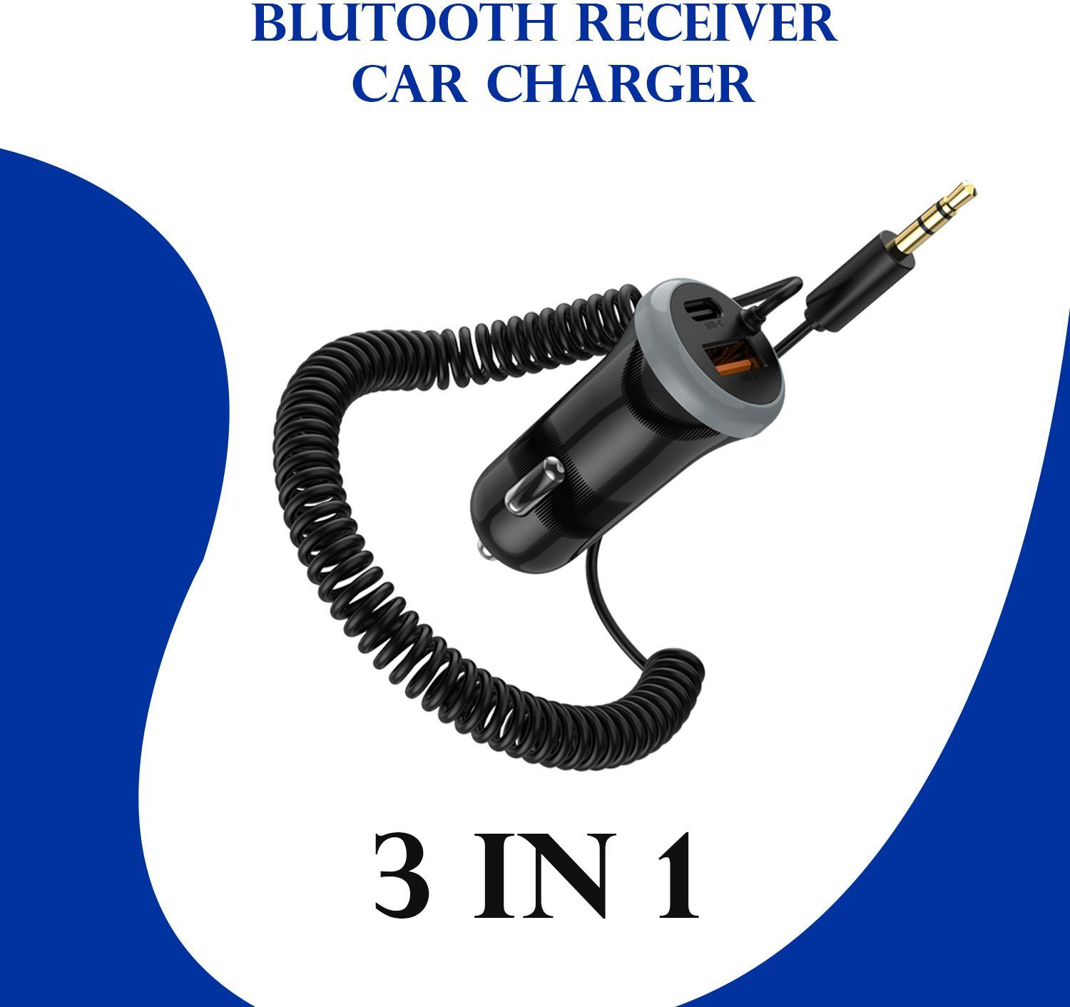 Image of ONE 7 3 Amp Turbo Car Charger