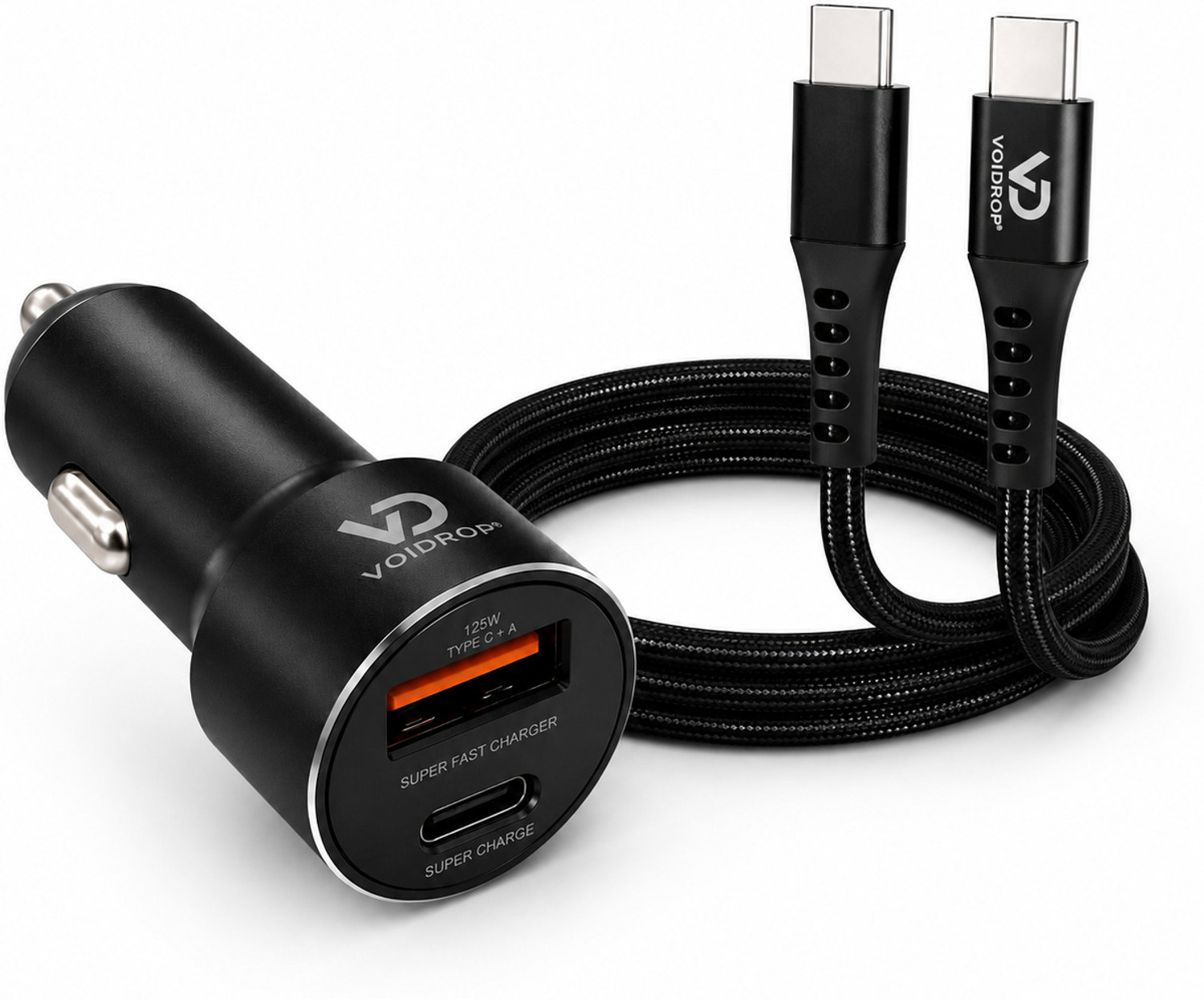 Image of XTOUCH 125 W Qualcomm 3.0 Turbo Car Charger