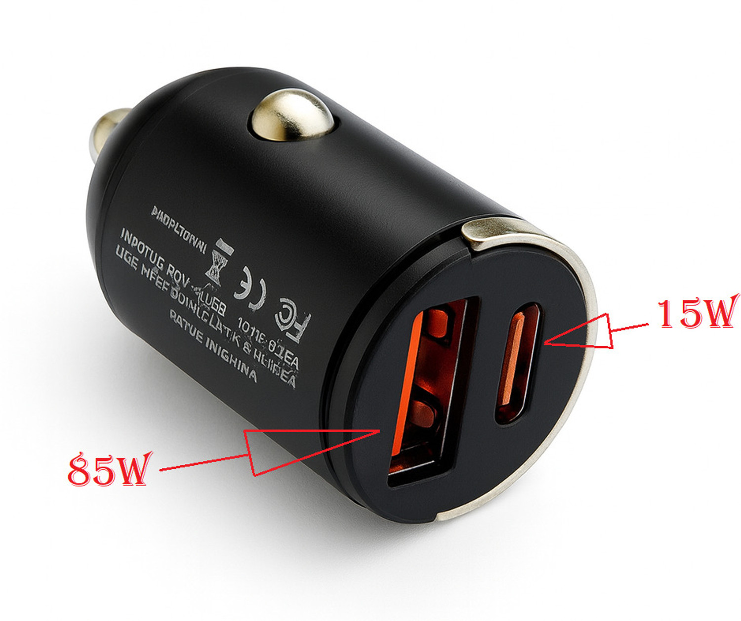 Image of KLGo 100 W Qualcomm Certified Turbo Car Charger