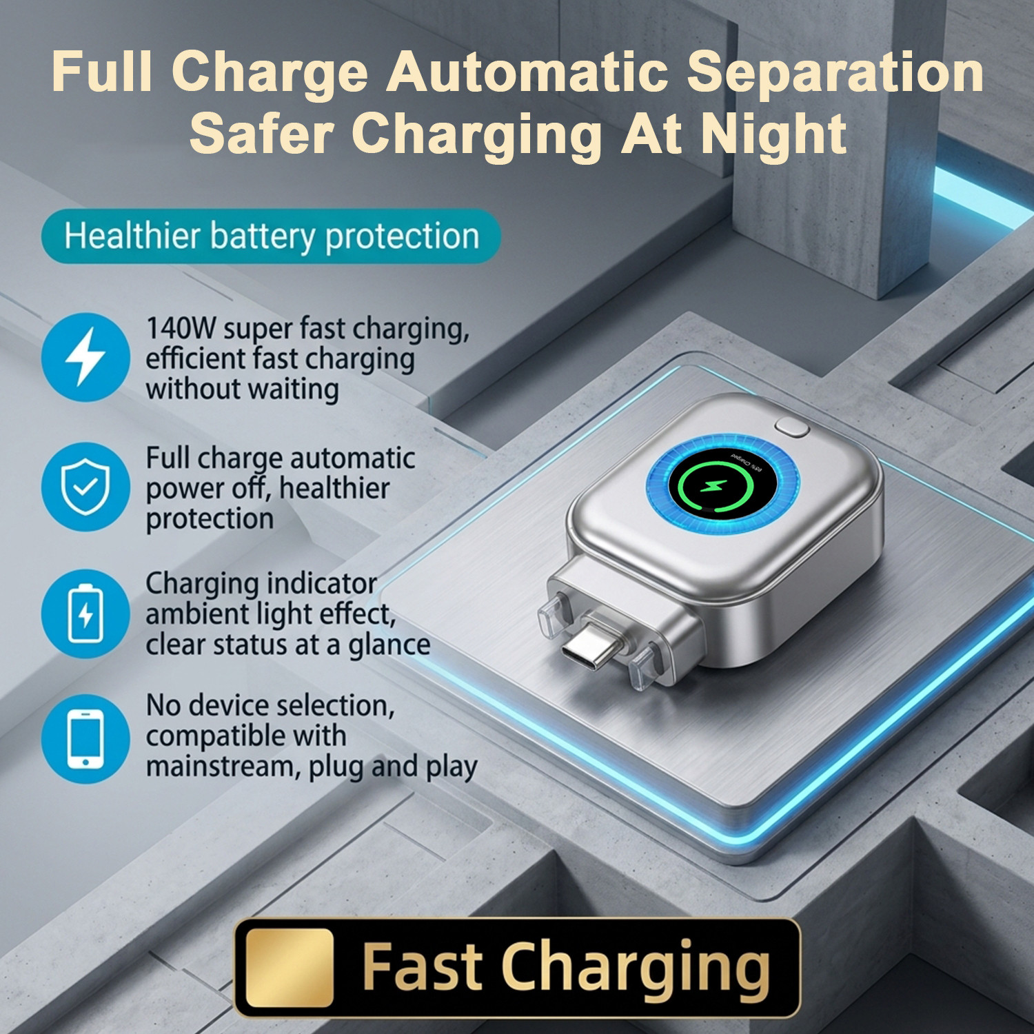 Image of Zorbes 140 W Turbo Car Charger