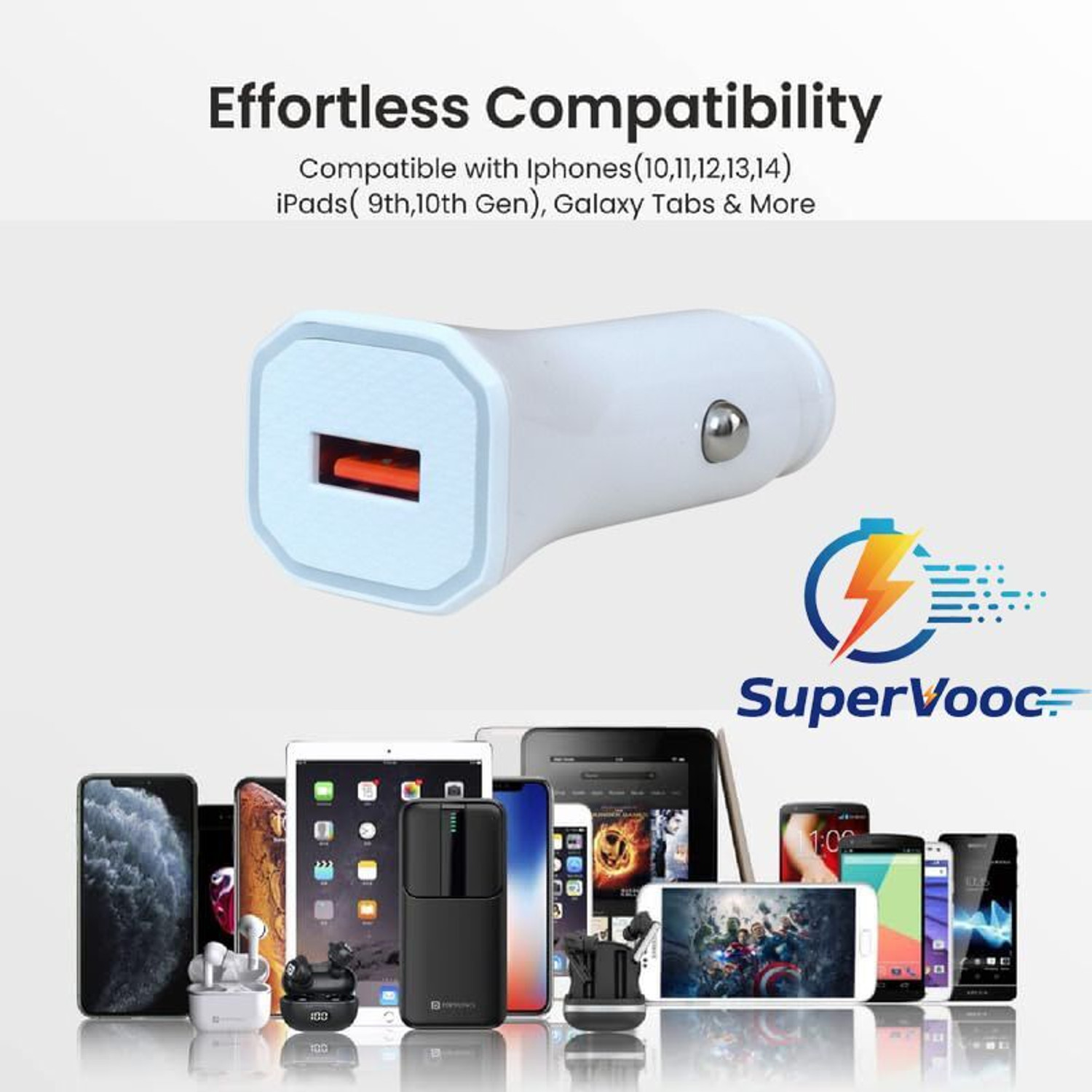 Image of UniBoss 38 W Qualcomm Certified Turbo Car Charger