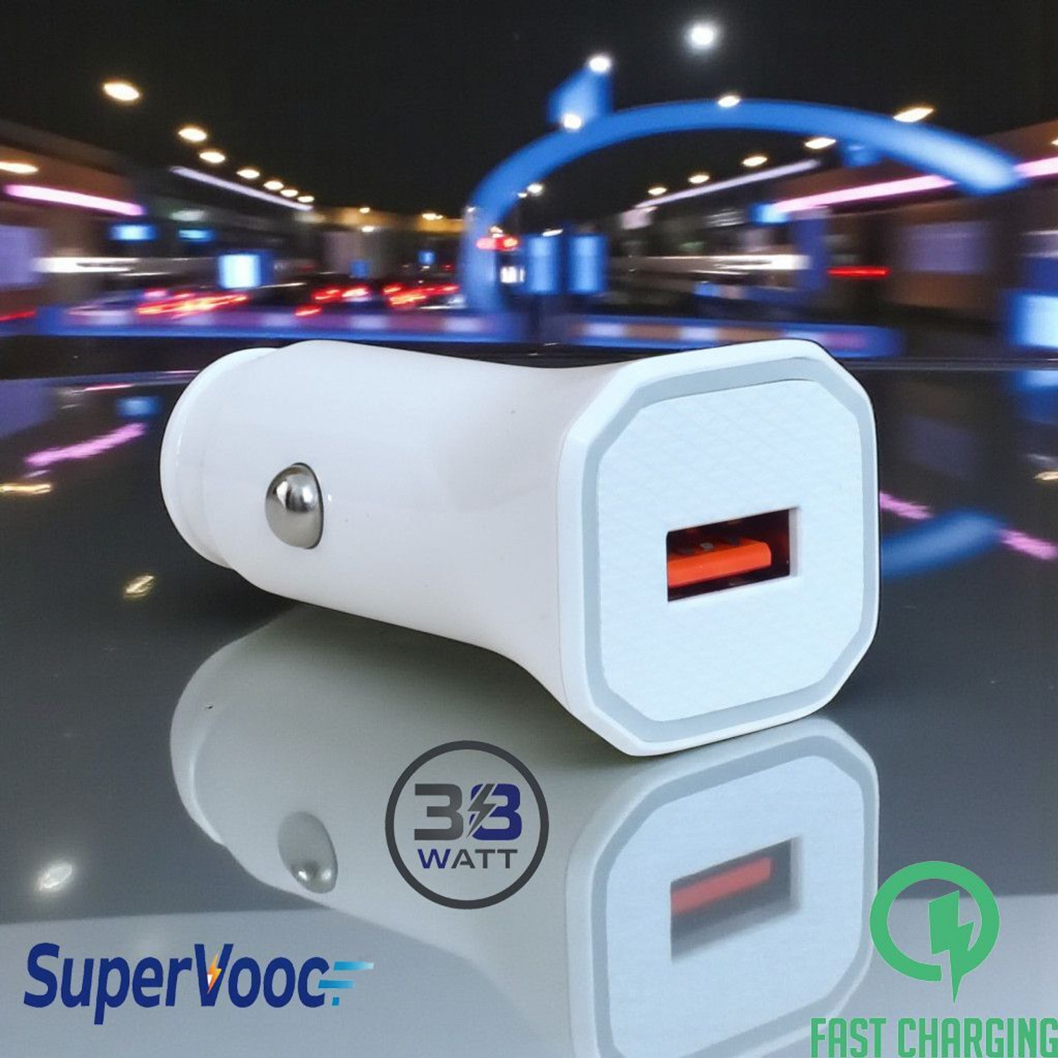 Image of UniBoss 38 W Qualcomm Certified Turbo Car Charger