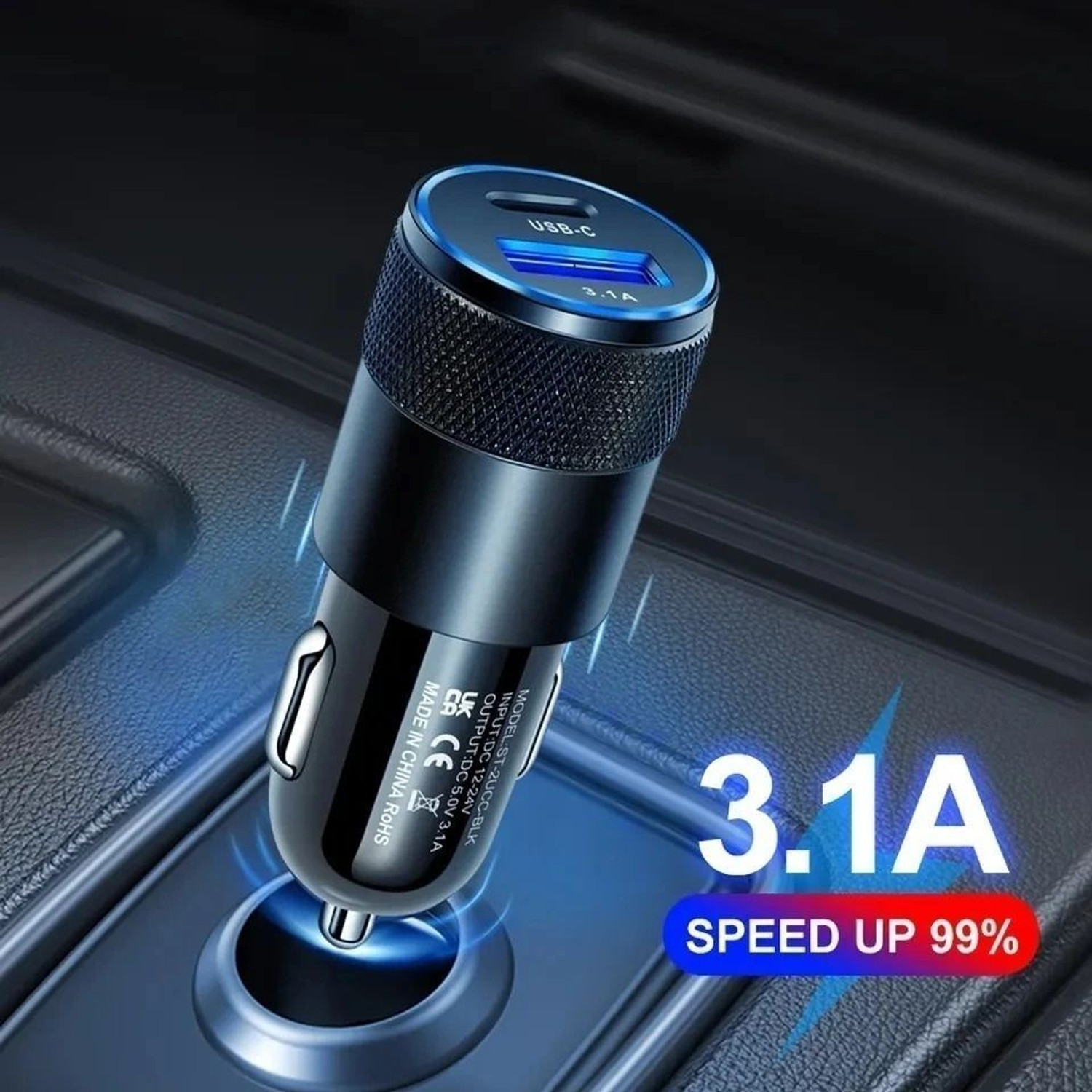 Image of UniBoss 20 W Qualcomm Certified Turbo Car Charger