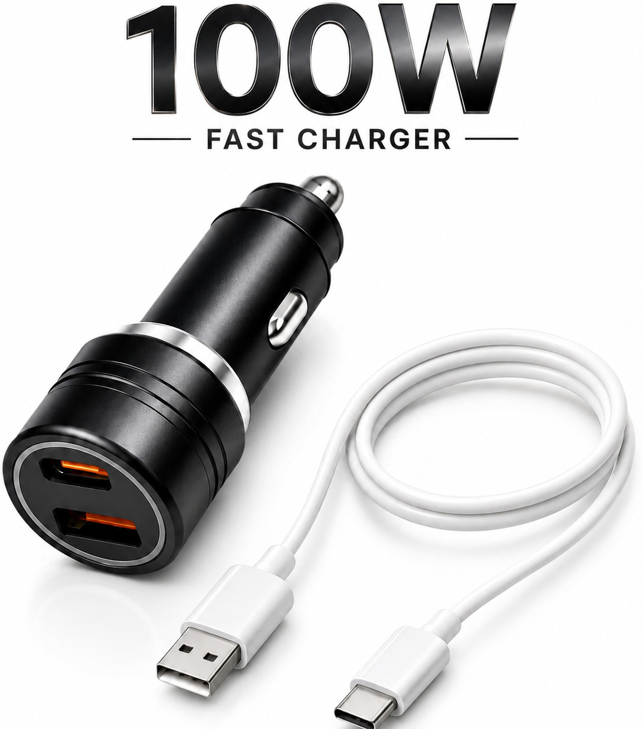 Image of SB 100 W Qualcomm Certified Turbo Car Charger