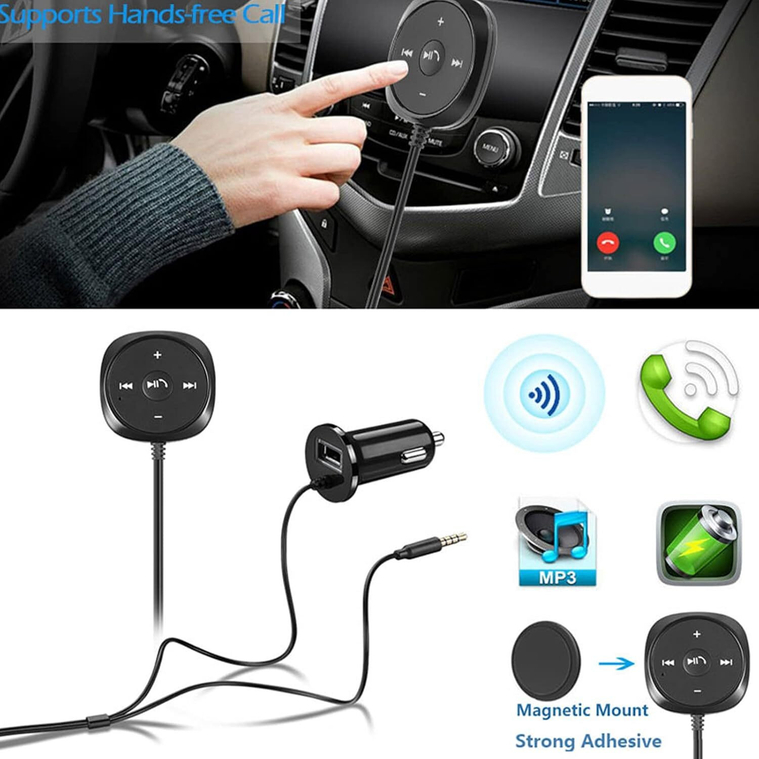 Image of XTOUCH 2.1 Amp Turbo Car Charger