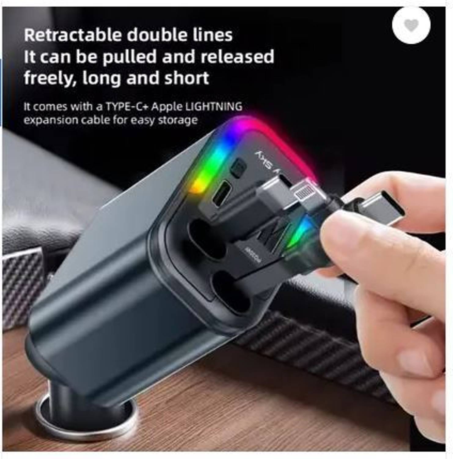 aybor 180 W Turbo Car Charger - Image 4