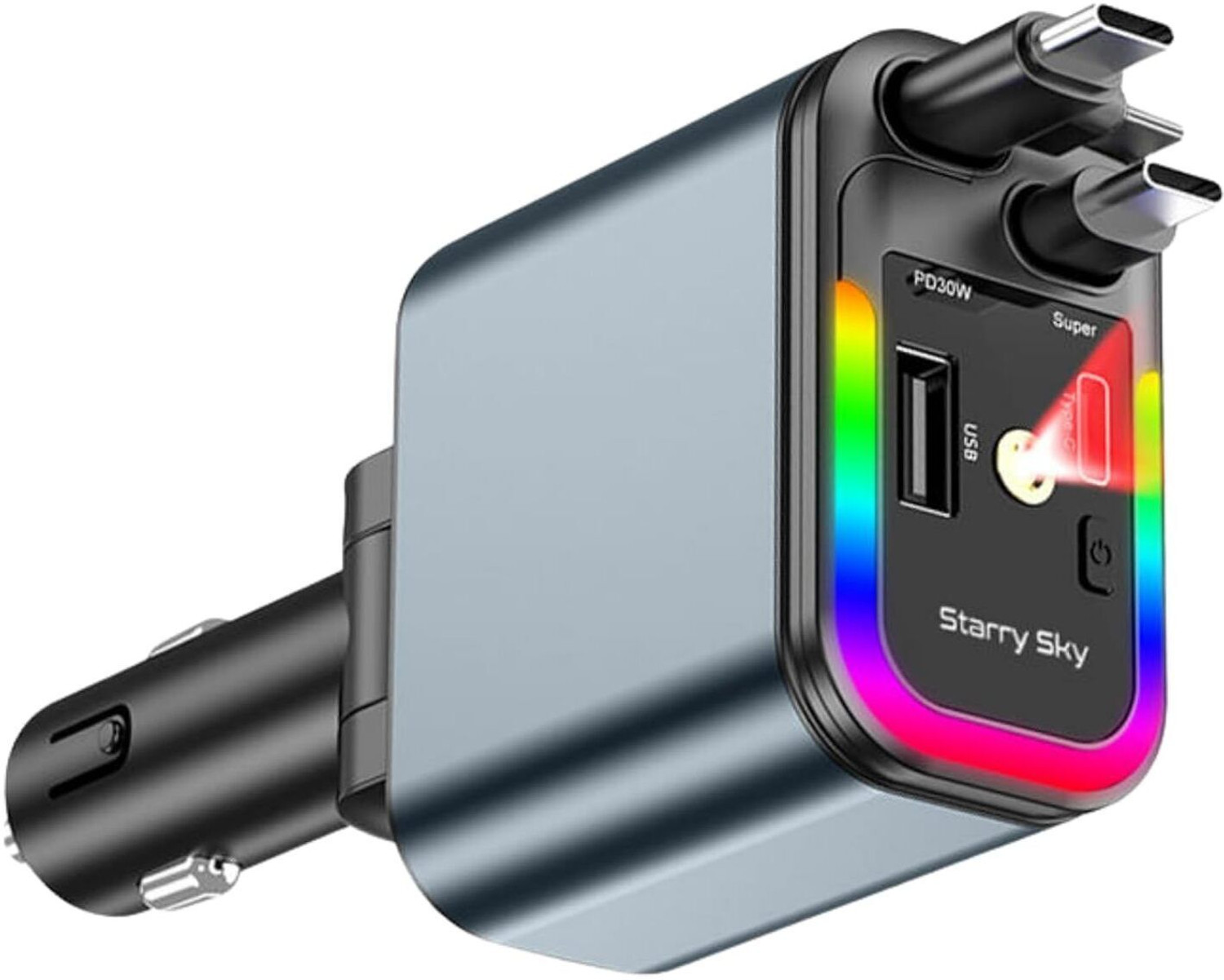 Image of aybor 180 W Qualcomm Certified Turbo Car Charger