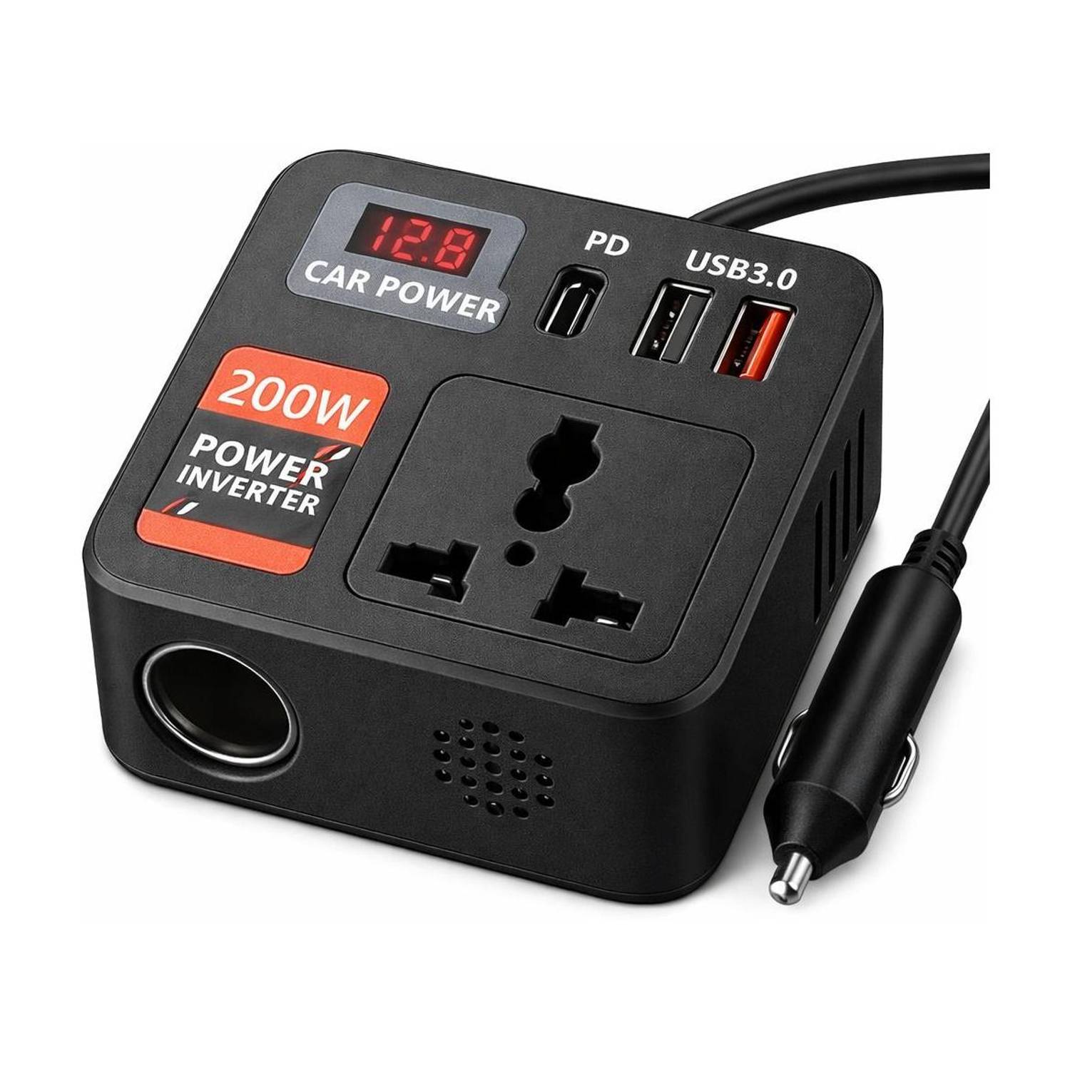 Fire Turtle 200W Qualcomm 3.0 Turbo Car Charger - Image 1