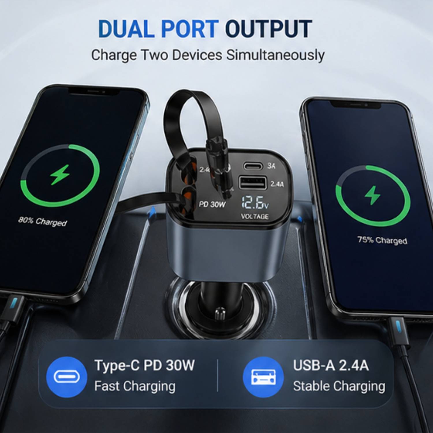 AG INDUSTRY 120W Turbo Car Charger - Image 2