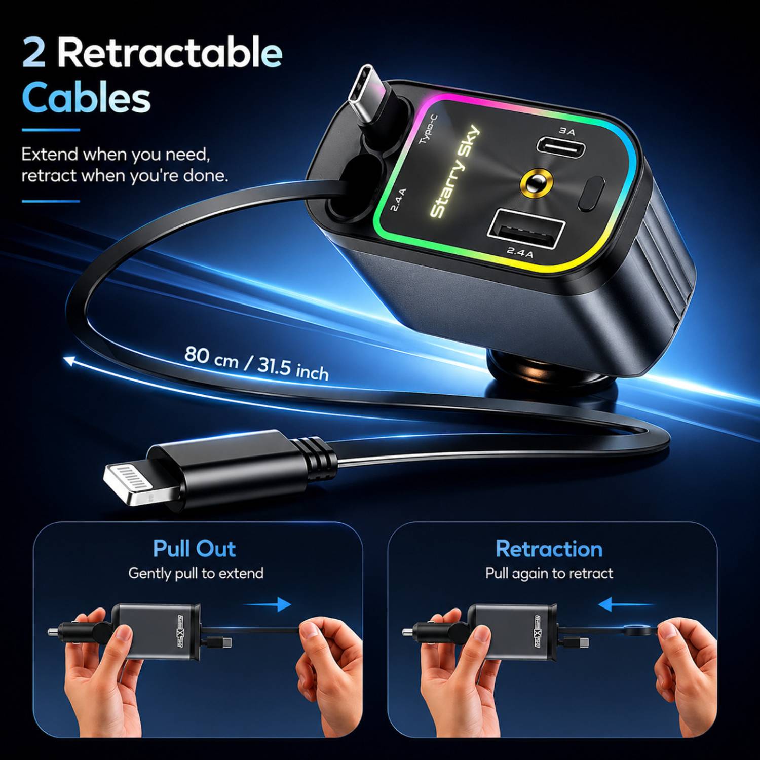 RV Enterprises 4 Amp Turbo Car Charger - Image 3