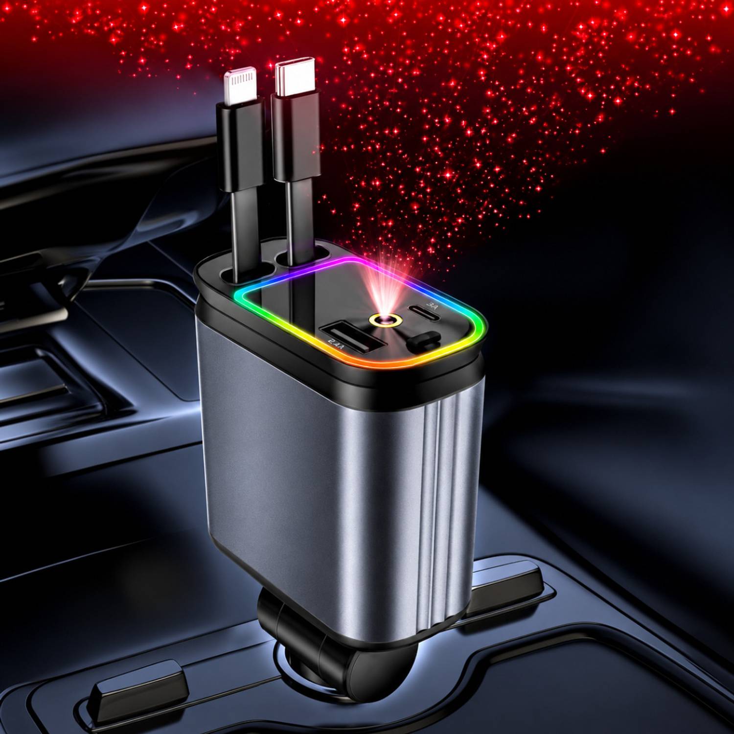 RV Enterprises 4 Amp Turbo Car Charger - Image 1