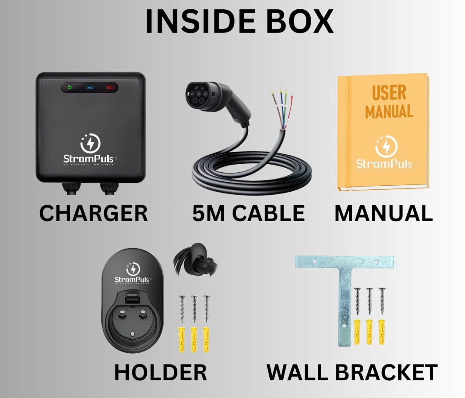 Image of Strompuls 220 W 32 A Wall Charger for E-Car