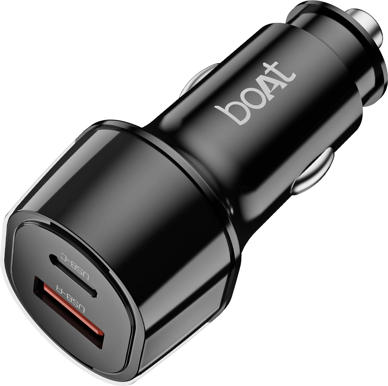 boAt 55 W Qualcomm 3.0 Turbo Car Charger (Black)