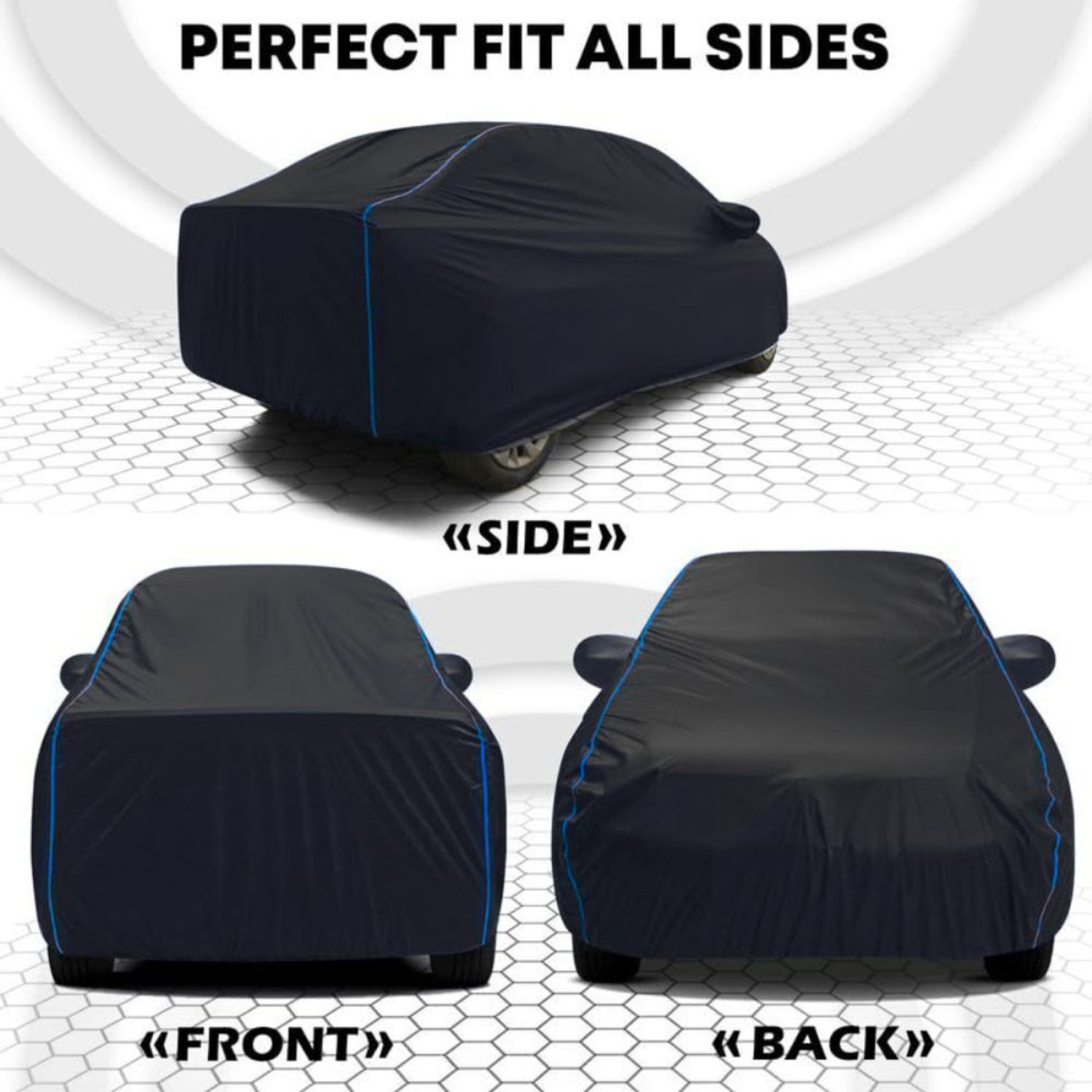 Image of ACTIMO Car Cover For Maruti Suzuki Alto, Universal For Car (With Mirror Pockets)