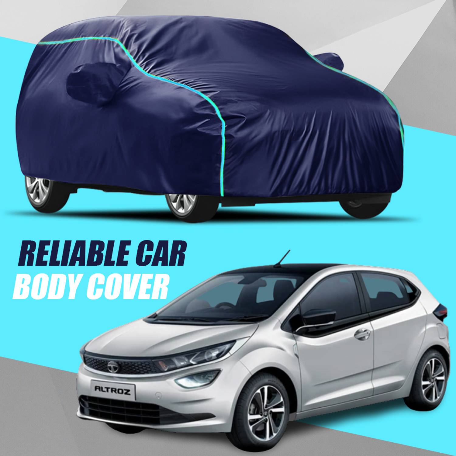 ANTIRO Car Cover For Tata Altroz (With Mirror Pockets)