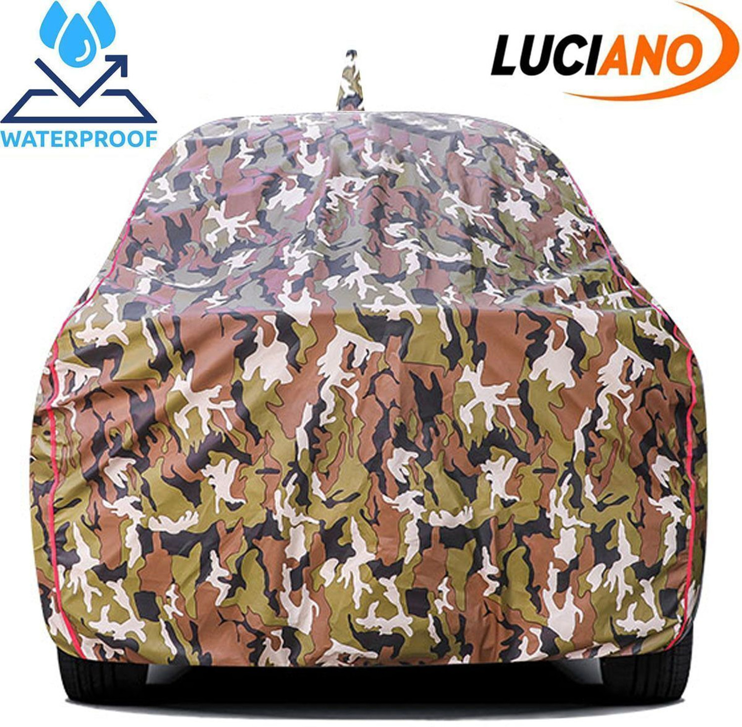 Image of Luciano Car Cover For Maruti, Maruti Suzuki S-Presso, S-Presso Lxi, S-Presso Std, S-Presso Vxi, S-Presso Std (O) (With Mirror Pockets)