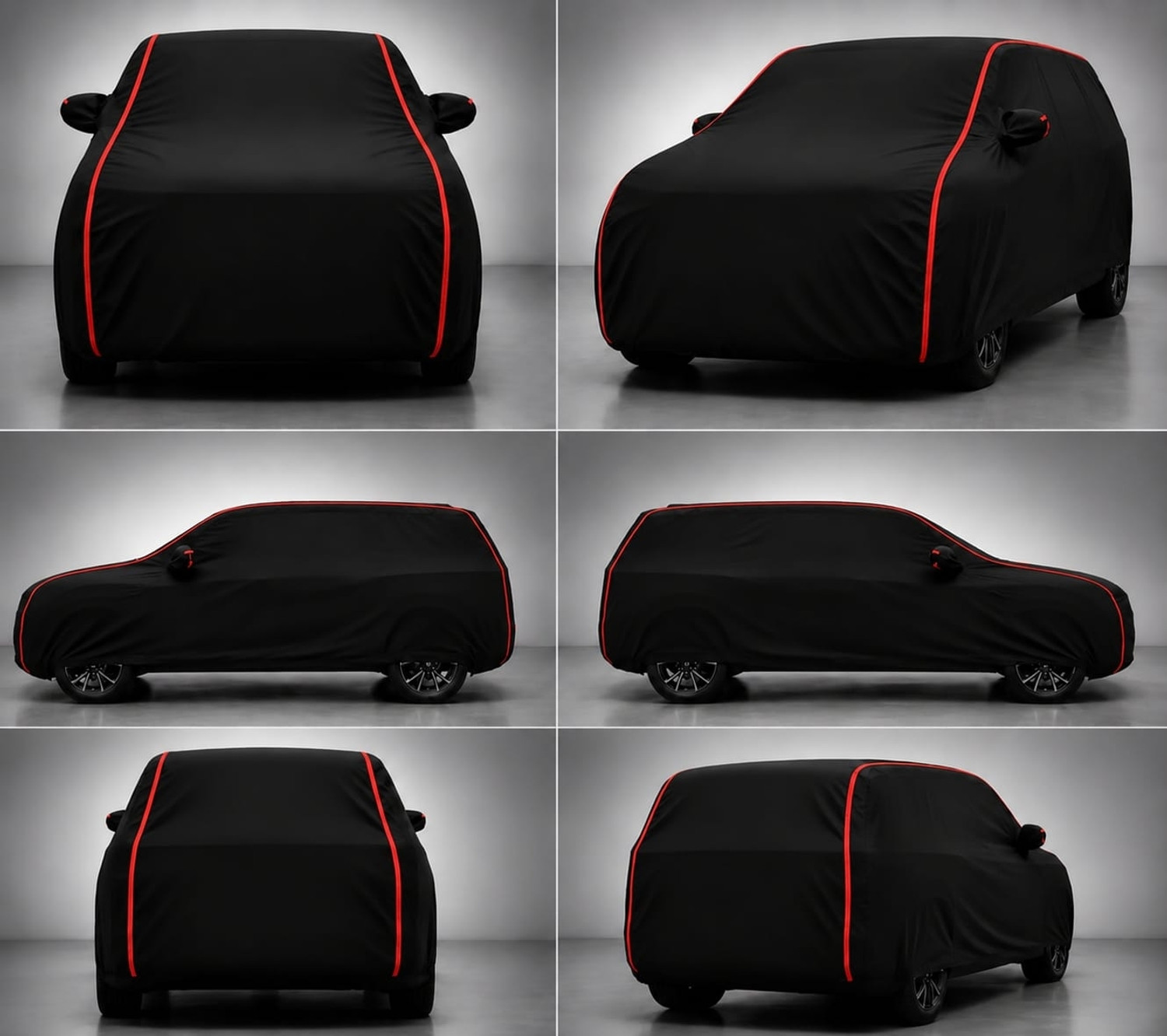 Image of Autova Car Cover For Maruti Suzuki Brezza (With Mirror Pockets)