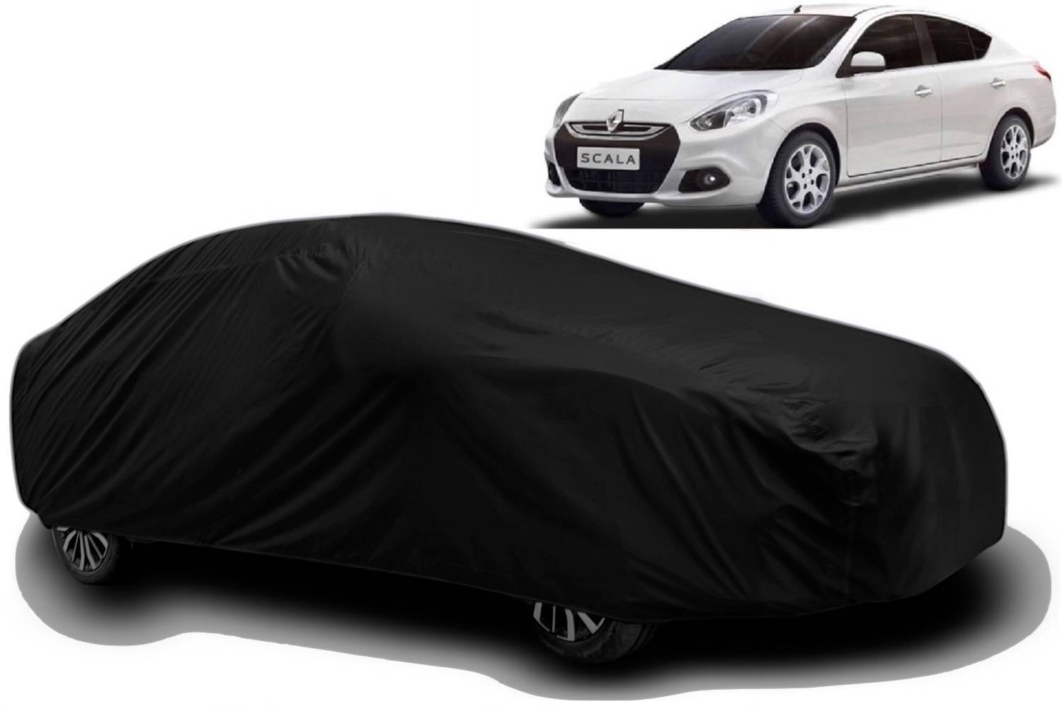 ALMICS Car Cover For Renault Scala (With Mirror Pockets)