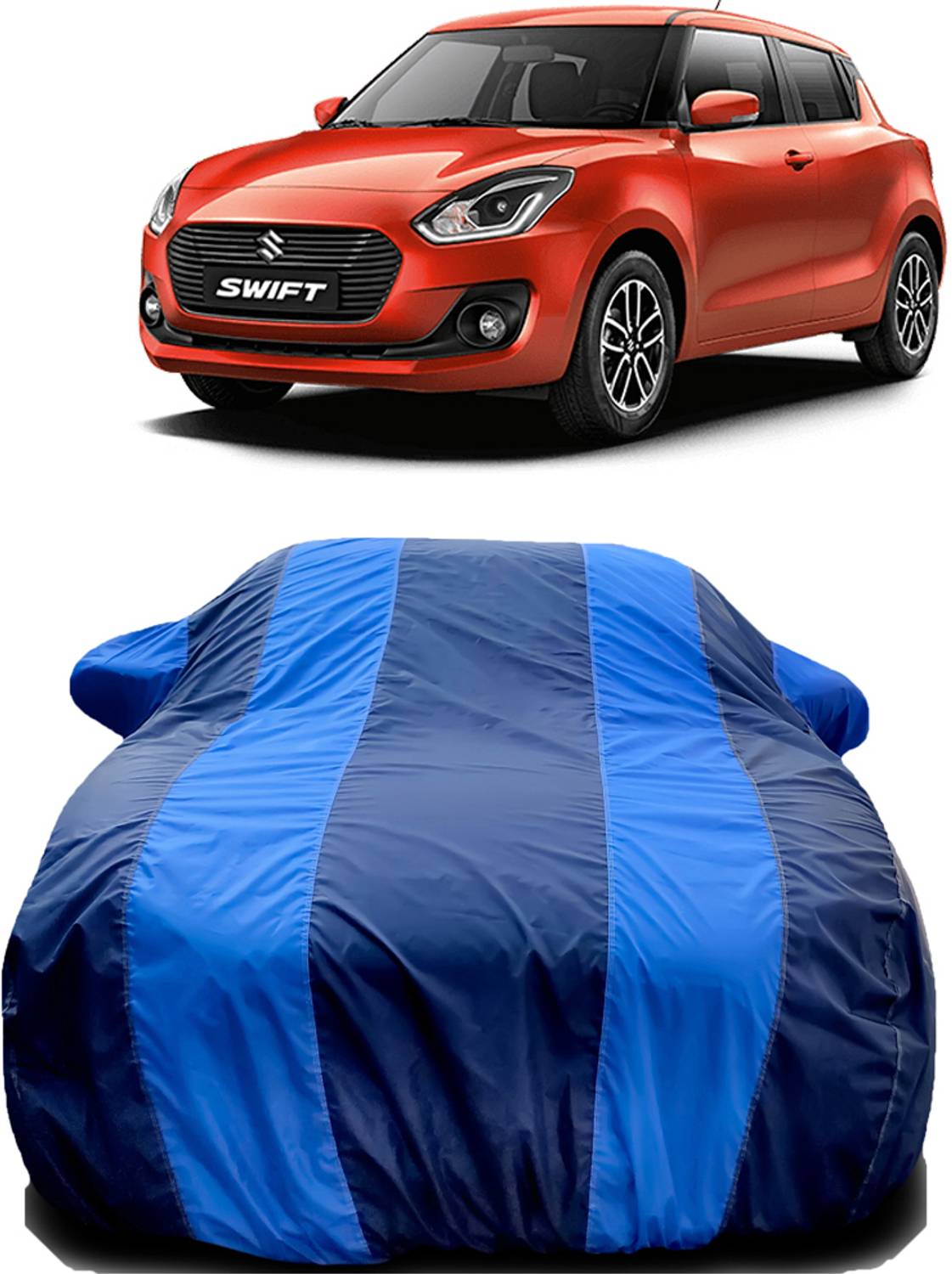Autoapex Car Cover For Maruti Swift (With Mirror Pockets)