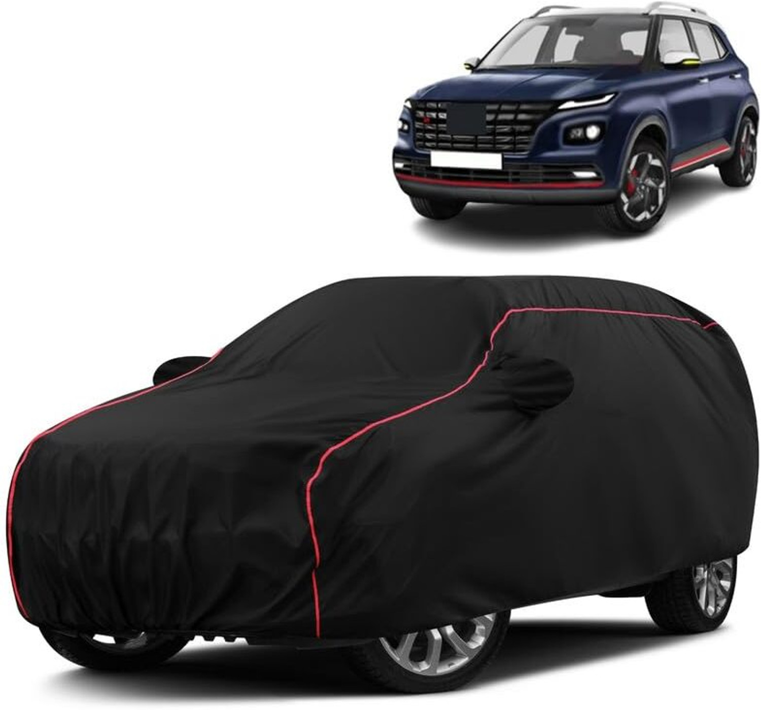 Image of CLASSY CHOICE Car Cover For Hyundai Venue (With Mirror Pockets)