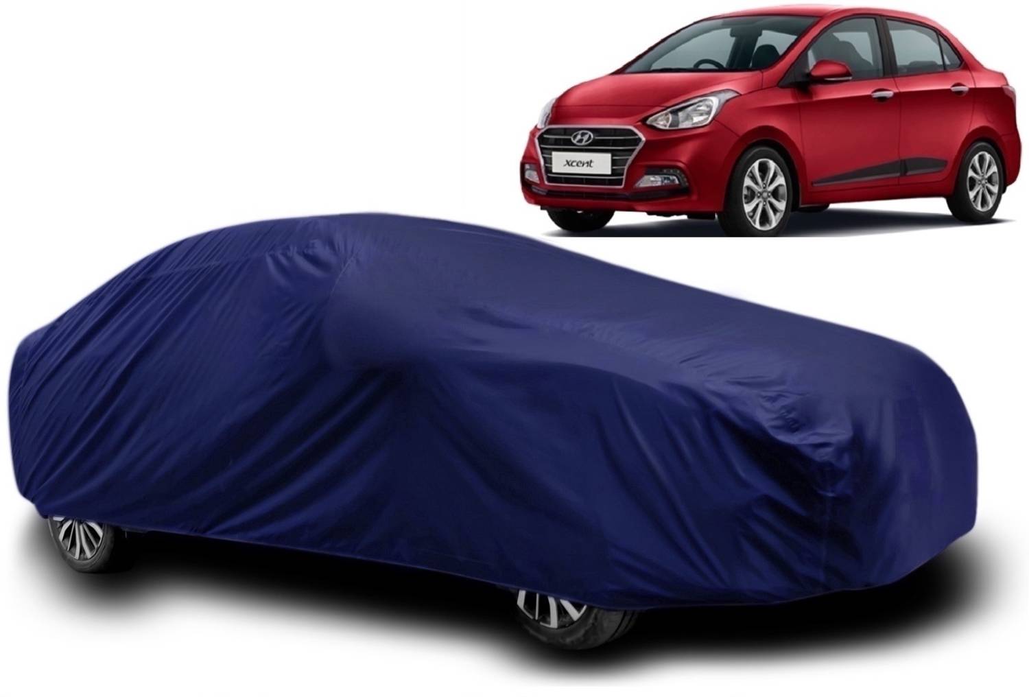 ALTRADECOT Car Cover For Hyundai Xcent (With Mirror Pockets)