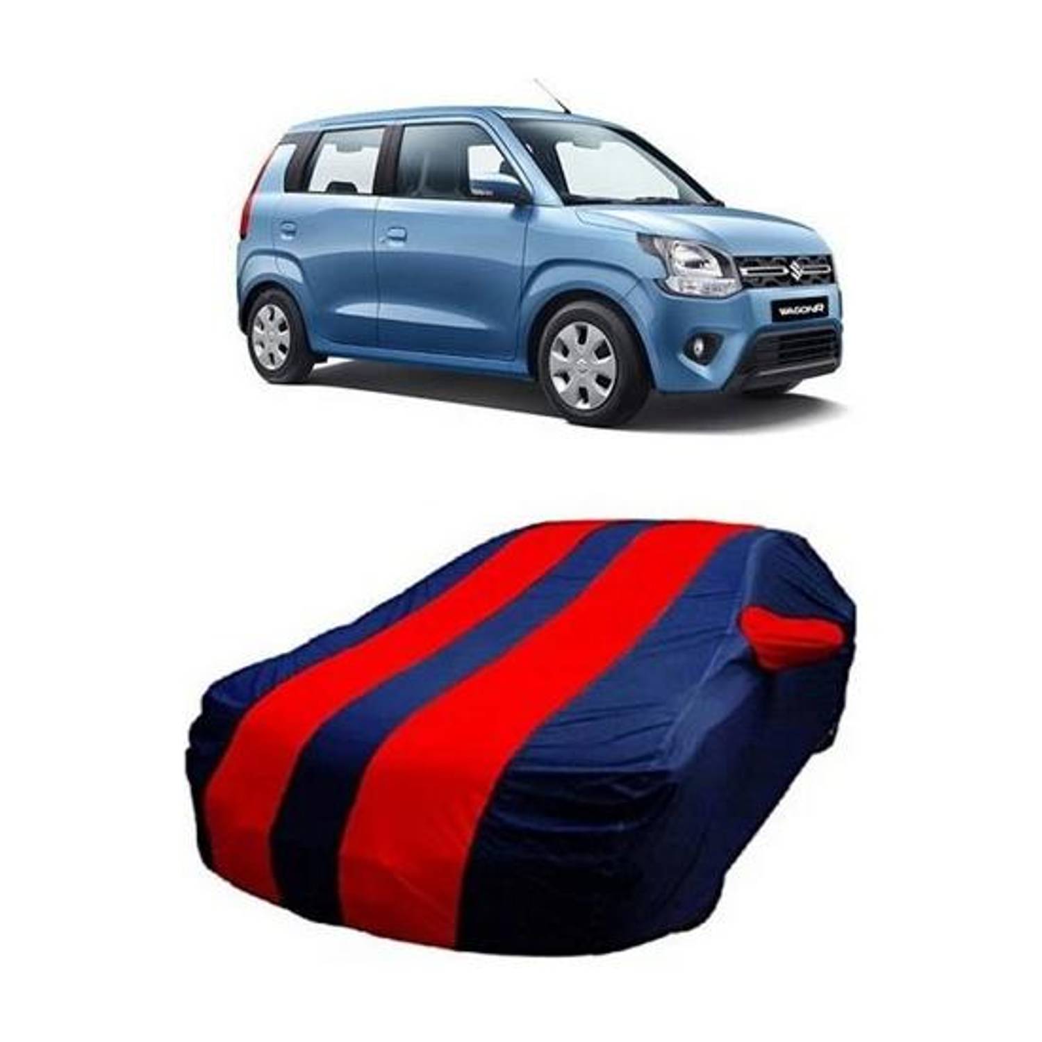 AAMANG Car Cover For Maruti Suzuki WagonR (With Mirror Pockets)