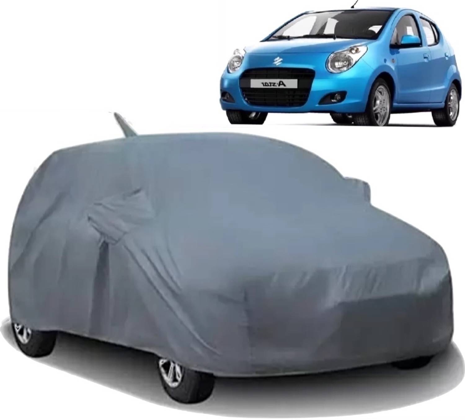 ALTRADECOT Car Cover For Maruti Suzuki A-Star (With Mirror Pockets)