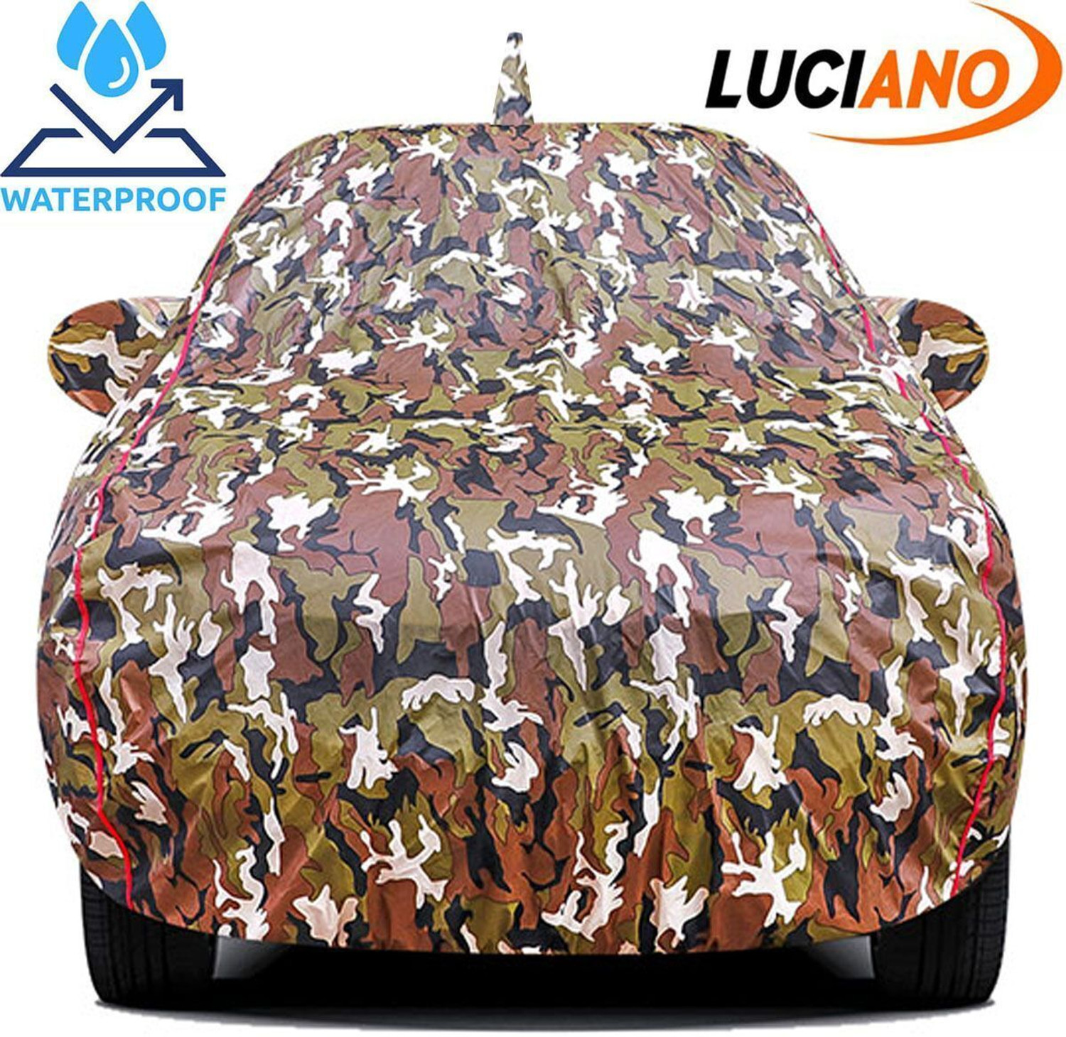 Image of Luciano Car Cover For Maruti, Maruti Suzuki S-Presso, S-Presso Lxi, S-Presso Std, S-Presso Vxi, S-Presso Std (O) (With Mirror Pockets)