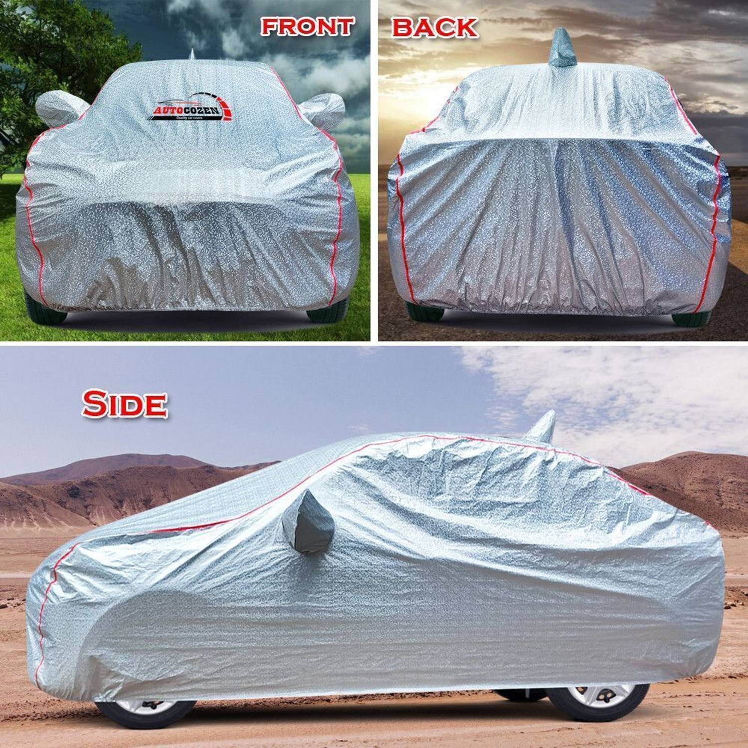 AUTOCOZEN Car Cover For Mahindra XUV 700 (With Mirror Pockets)