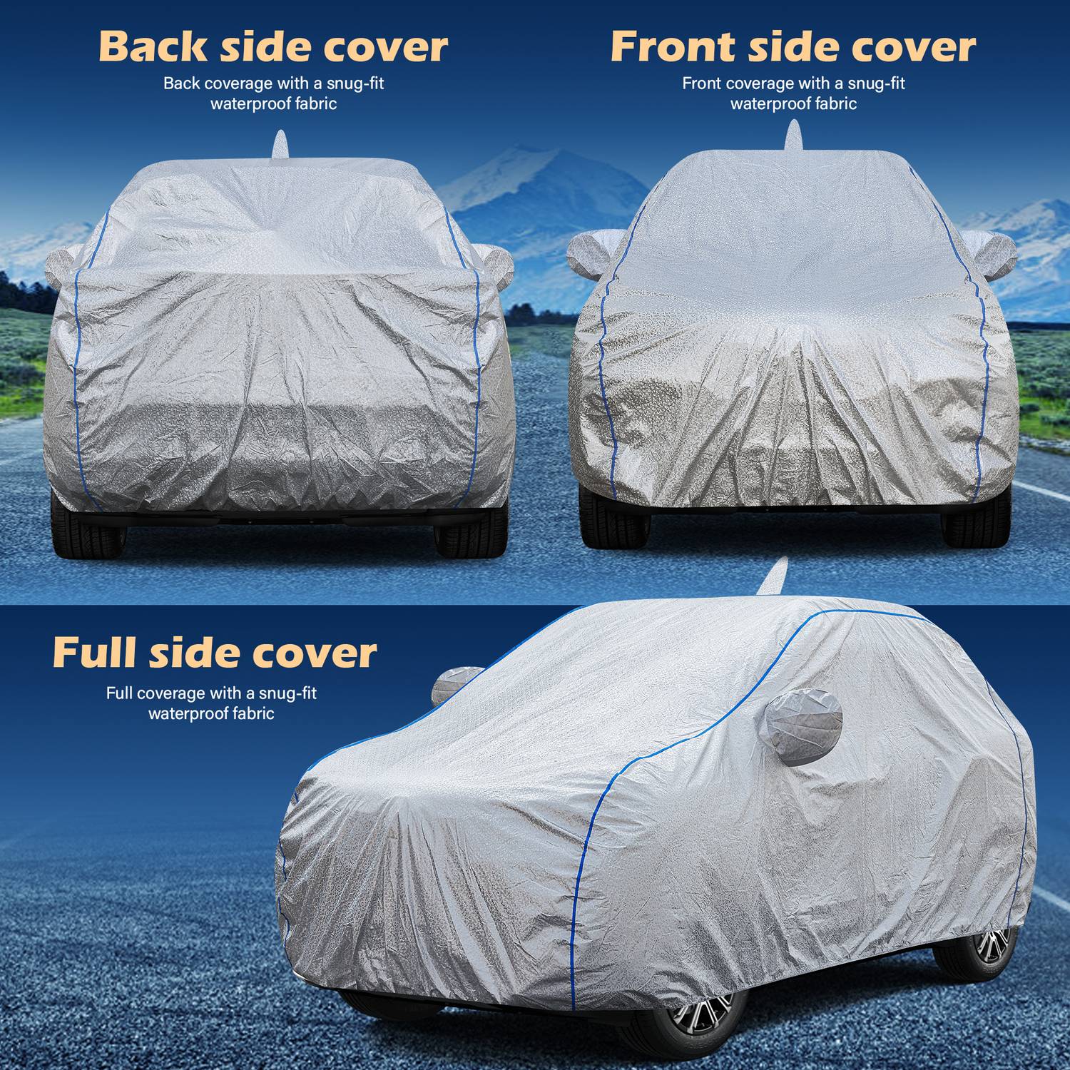 KRONIX Car Cover for Mahindra Bolero Variants - Image 4