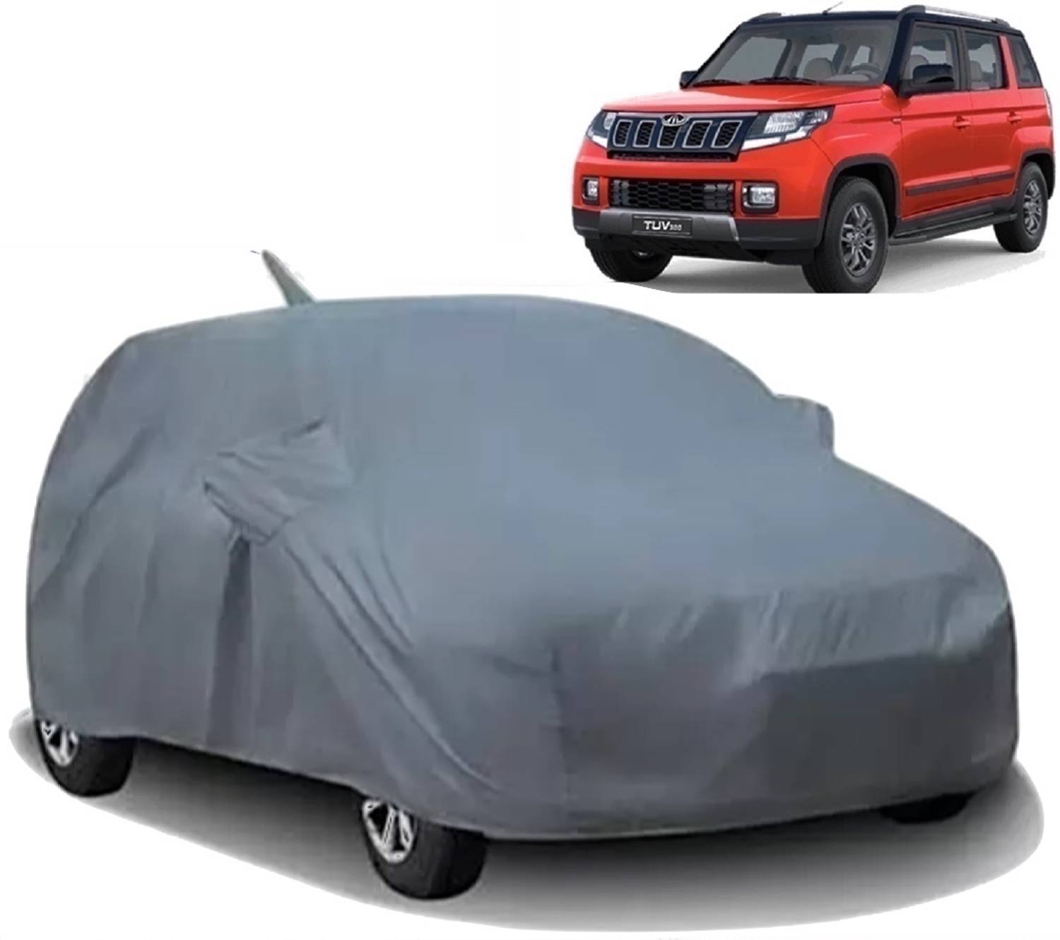 ALTRADECOT Car Cover For Mahindra TUV300 (With Mirror Pockets)