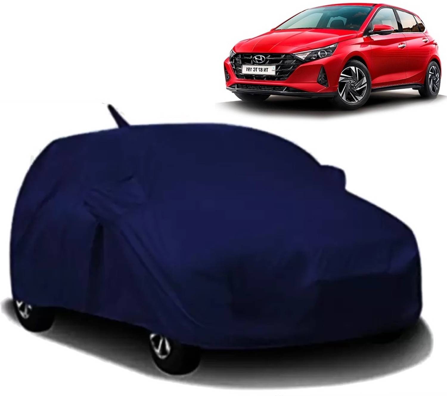 ALTRADECOT Car Cover For Hyundai i20 (With Mirror Pockets)