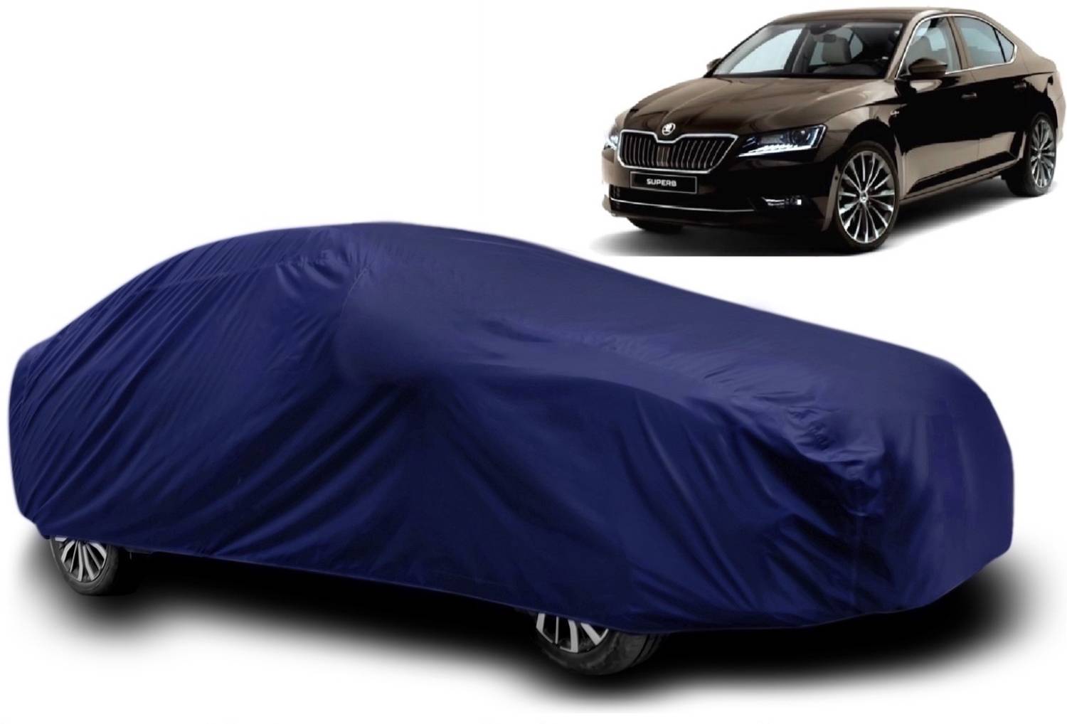 ALTRADECOT Car Cover For Skoda Superb (With Mirror Pockets)