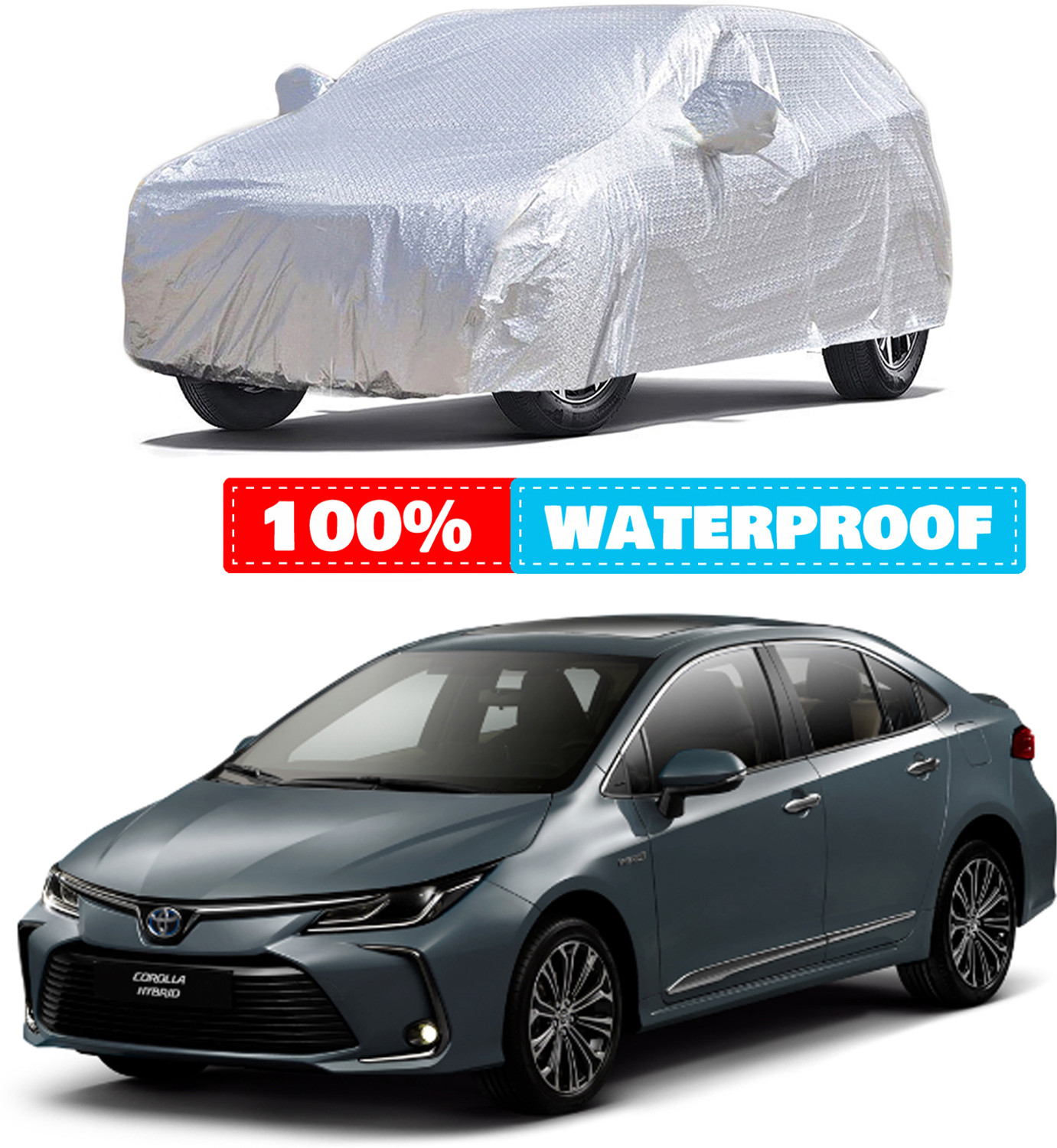 Image of STARIE Car Cover For Toyota Corolla Altis (With Mirror Pockets)