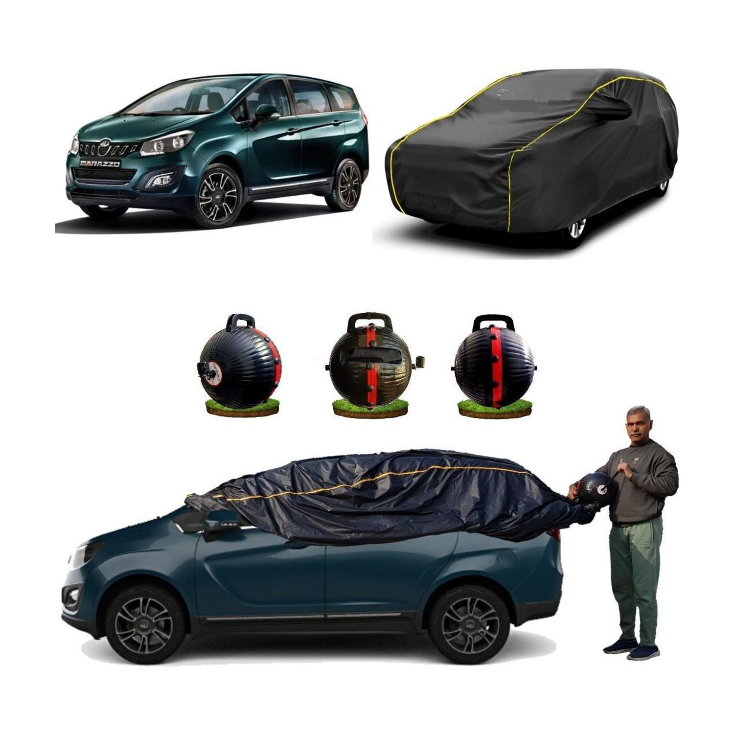 Image of CARBLAZER Car Cover For Mahindra Marazzo