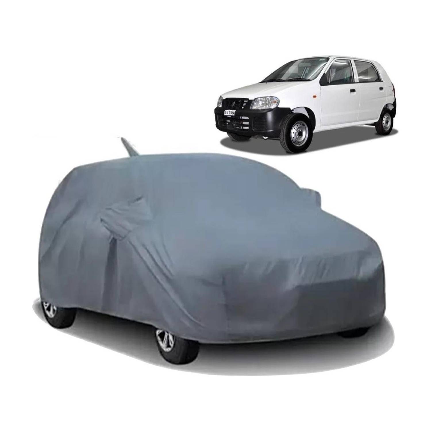 ALMICS Car Cover For Maruti Suzuki Alto (With Mirror Pockets)