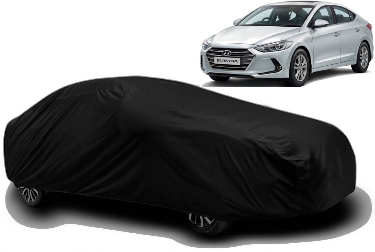 ALMICS Car Cover For Hyundai Elantra (With Mirror Pockets)