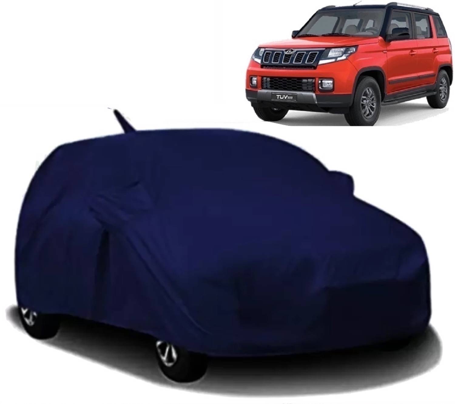 ALMICS Car Cover For Mahindra TUV300 (With Mirror Pockets)